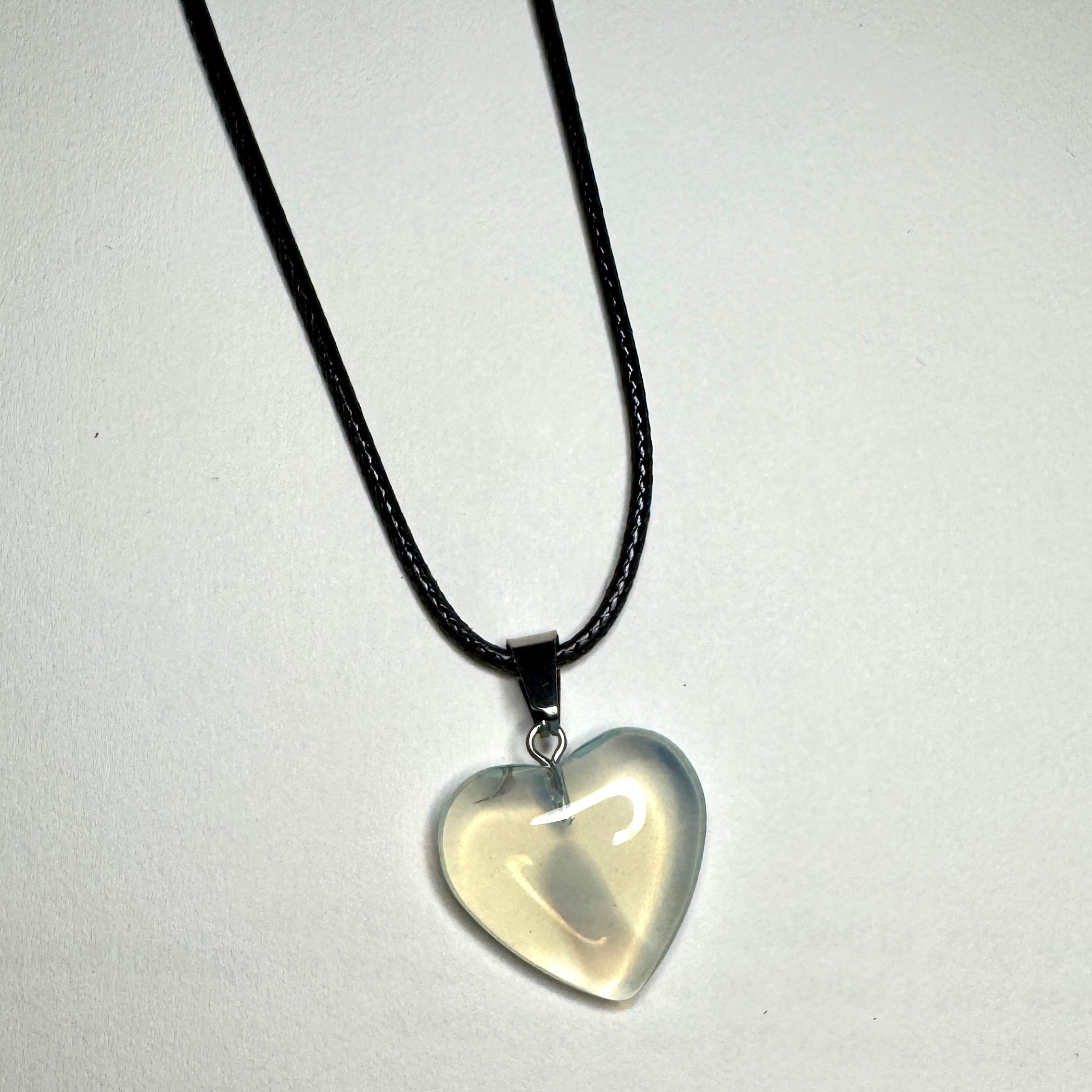 Collana con cuoricino colorato (scegli il tuo colore)