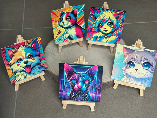 Quadri Cyber & Anime – Scegli il tuo Stile!