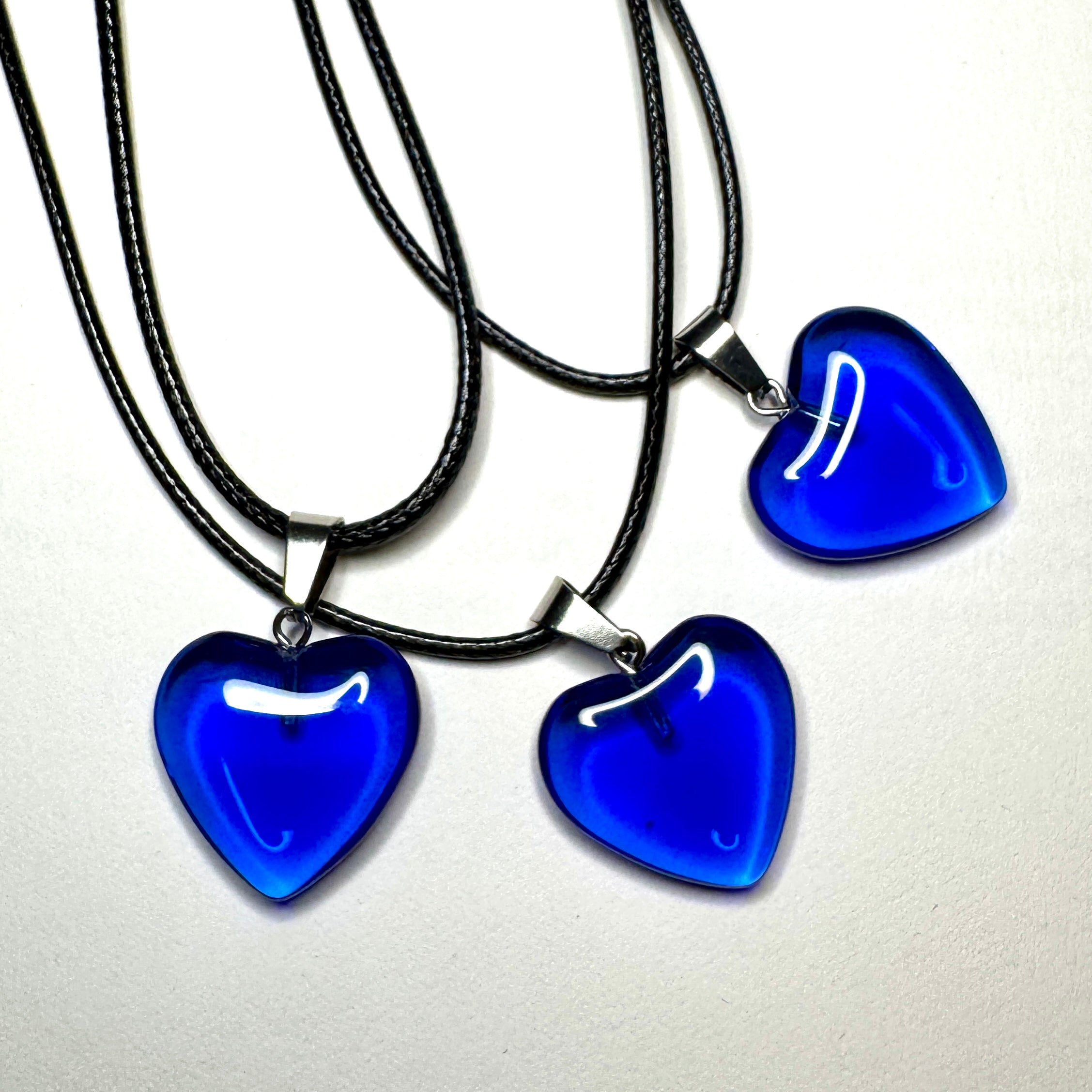 Collana con cuoricino colorato (scegli il tuo colore)