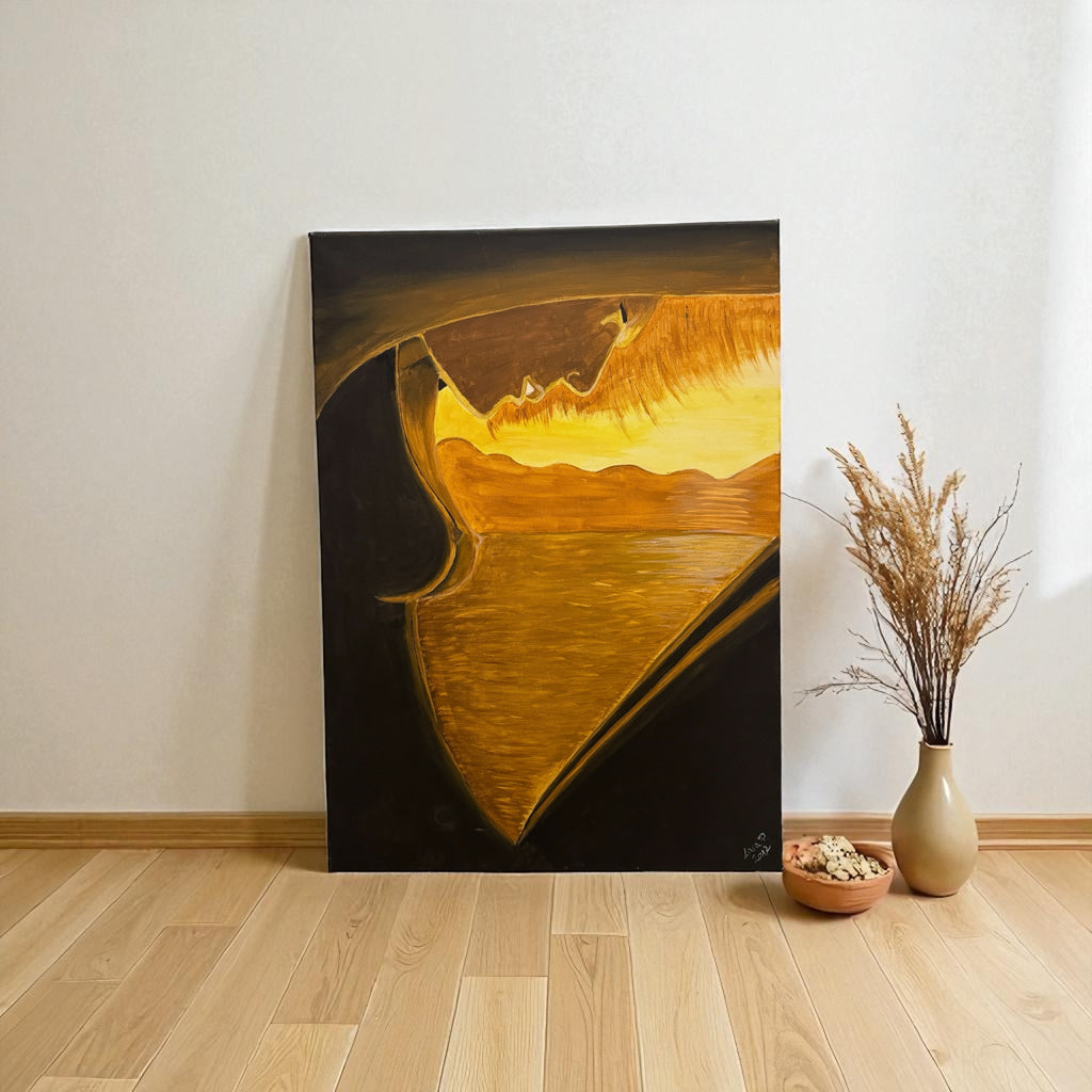 “Tramonto nell’Anima” – Quadro Acrilico su Tela