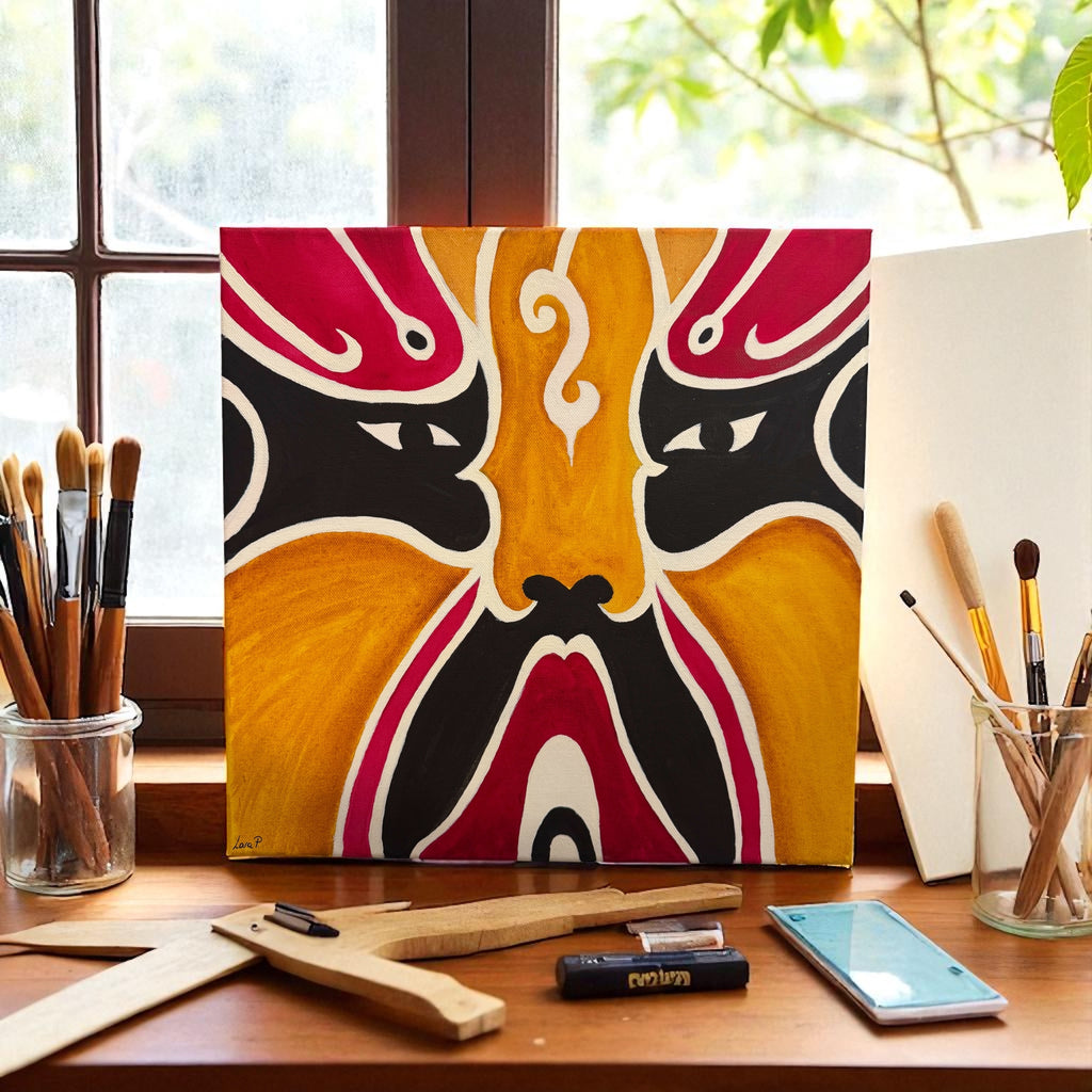 “Maschera d’Energia” – Quadro Acrilico su Tela