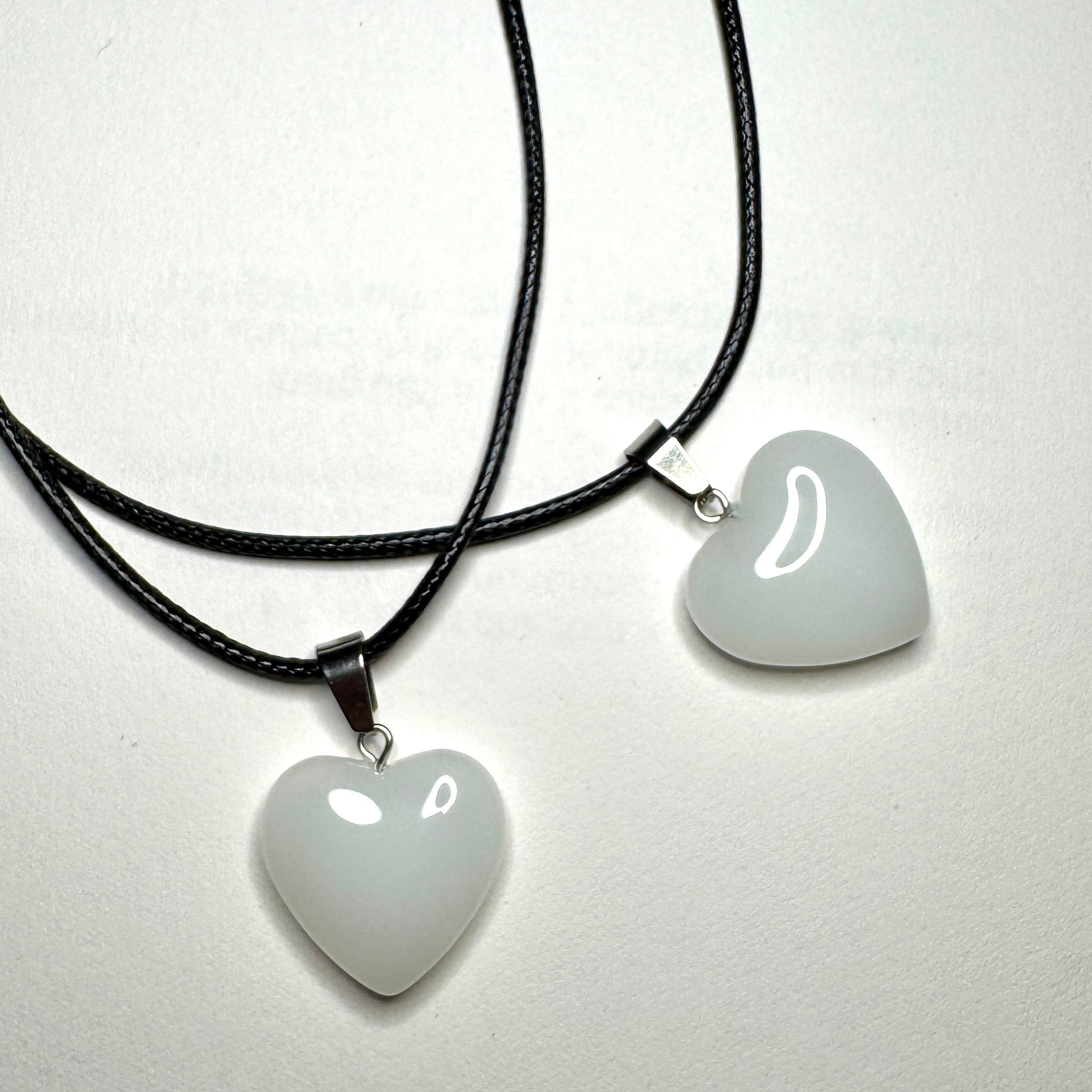 Collana con cuoricino colorato (scegli il tuo colore)