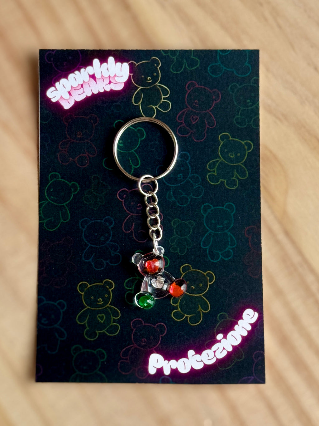 🖤 Sparkly Bear – Protezione