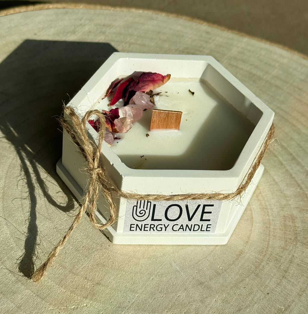 LOVE ENERGY CANDLE – Candela Energetica dell’Amore