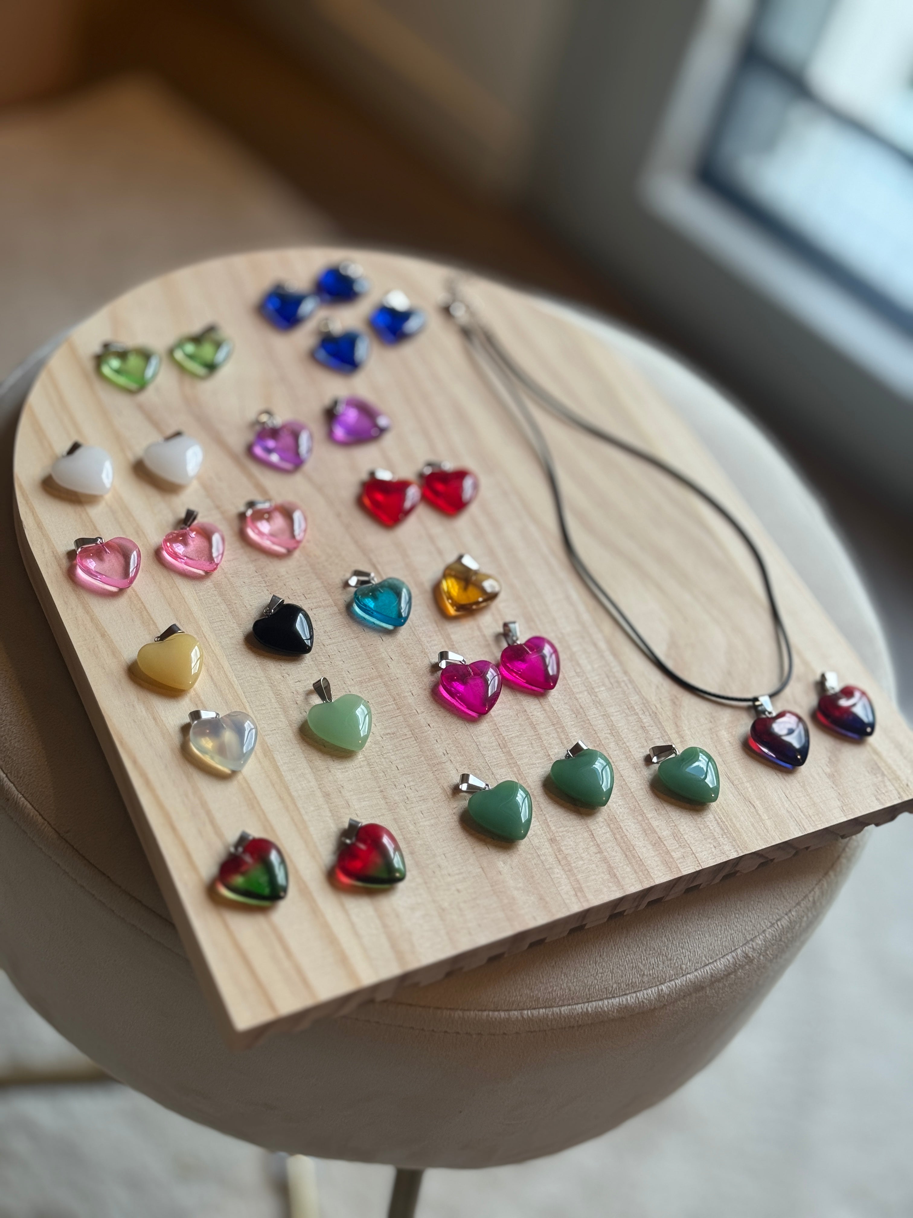 Mini Cuori di Luce – Gemme Artificiali da Indossare