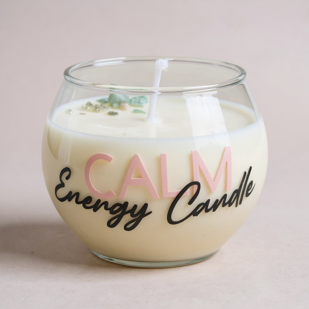 CALM ENERGY CANDLE – CANDELA PER CALMA, RILASSAMENTO E QUIETE INTERIORE
