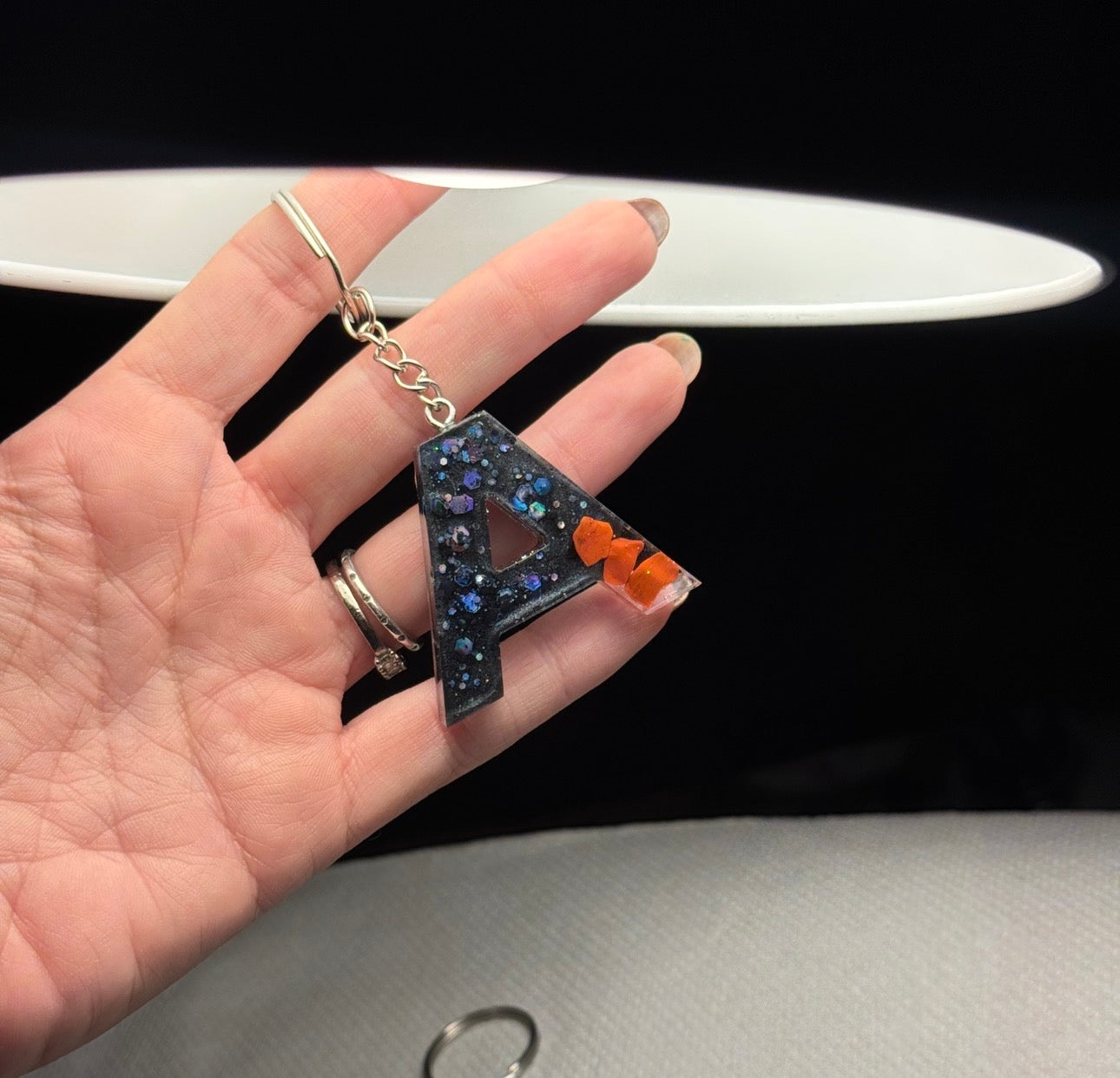 Portachiavi personalizzato con lettera