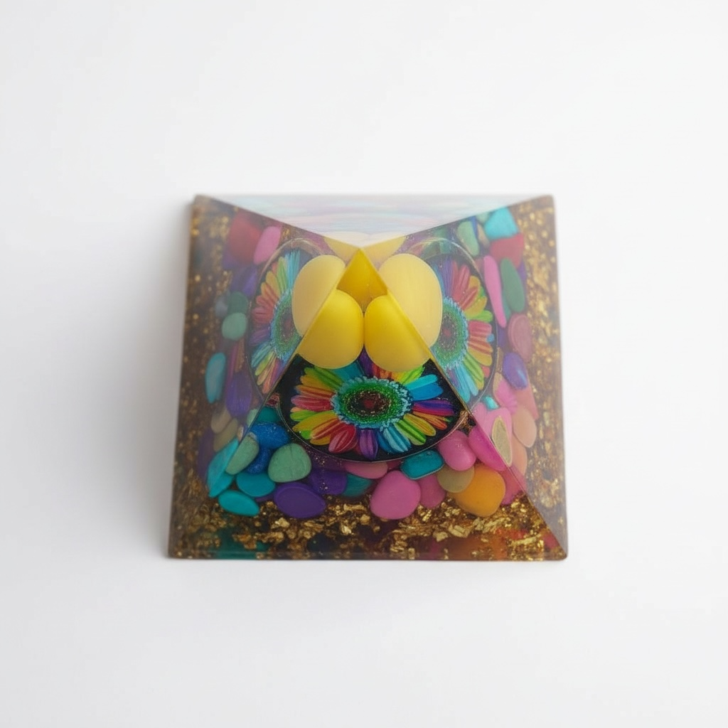 PIRAMIDE GIOIA E CREATIVITÀ – ENERGIA DEL CUORE