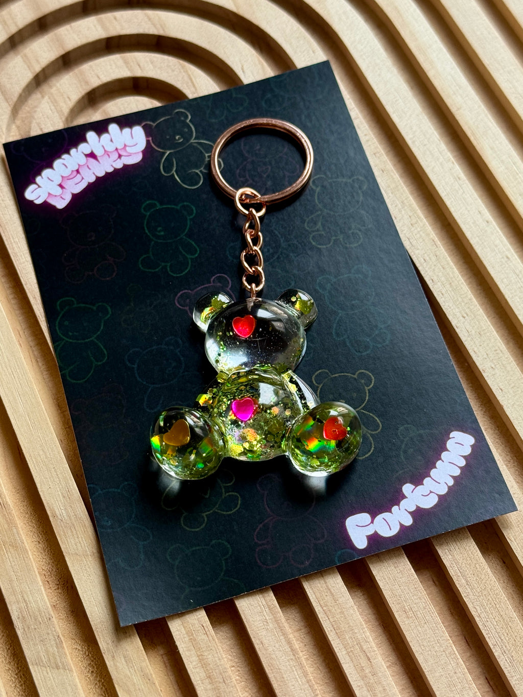 🍀 Sparkly Bear – Fortuna