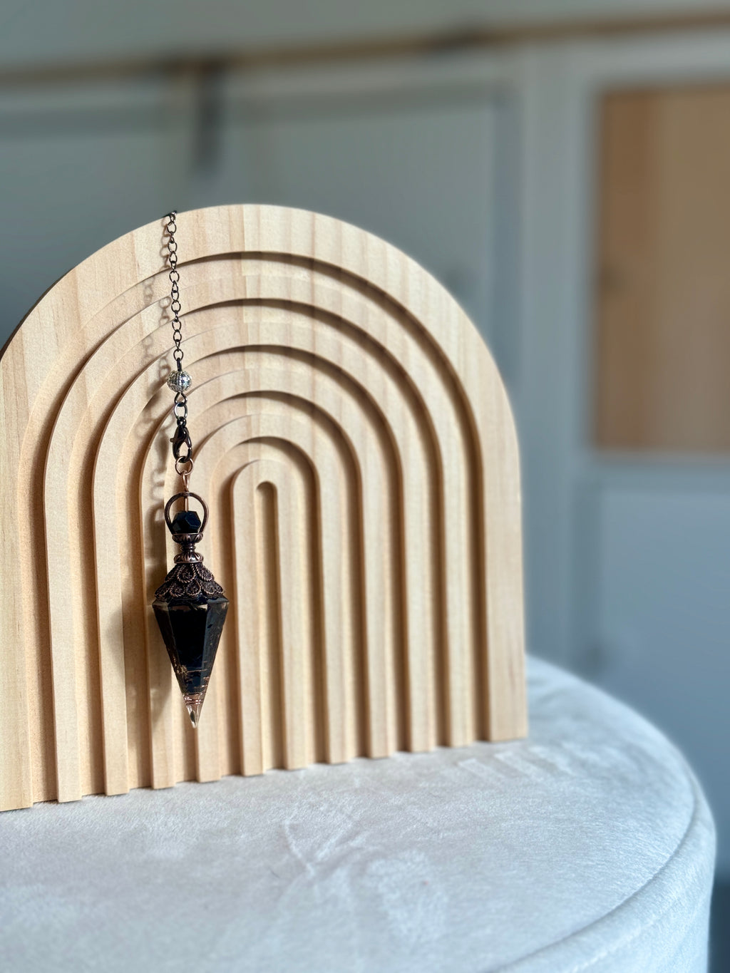 Pendolo in Pietra Naturale – Cristalli per Reiki, Divinazione e Meditazione