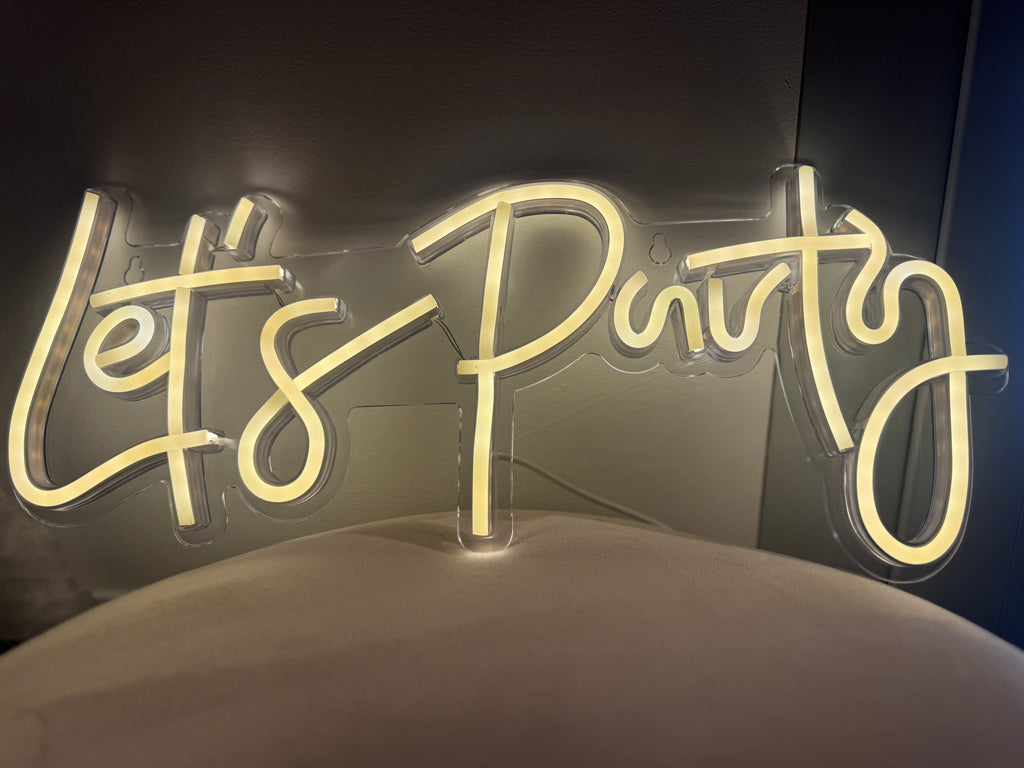 Insegna Luminosa “Let’s Party” – LED