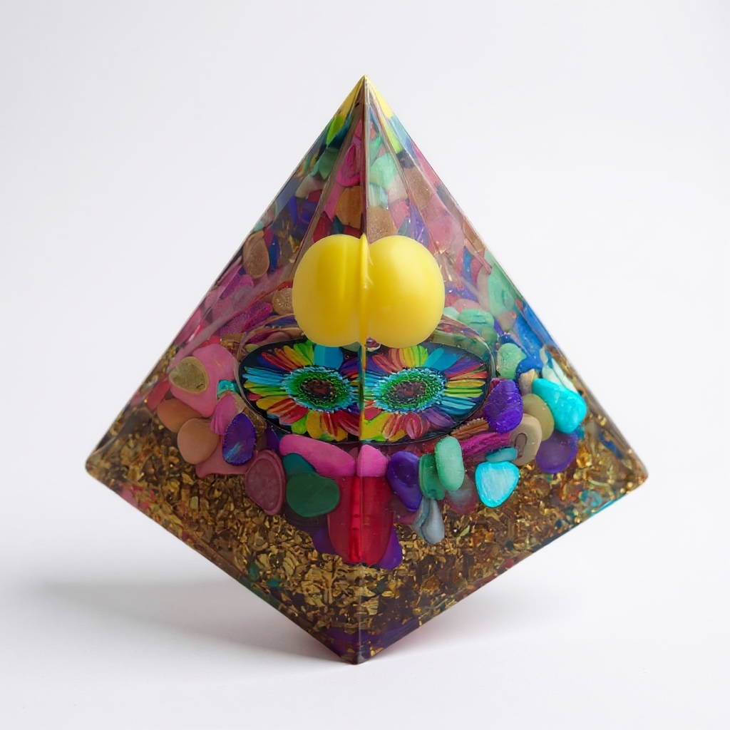 PIRAMIDE GIOIA E CREATIVITÀ – ENERGIA DEL CUORE