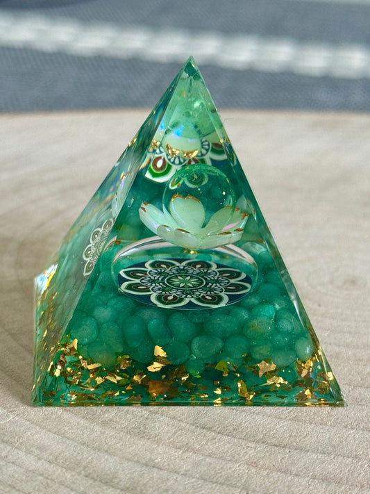 Piramide Avventurina Verde - Chakra del cuore