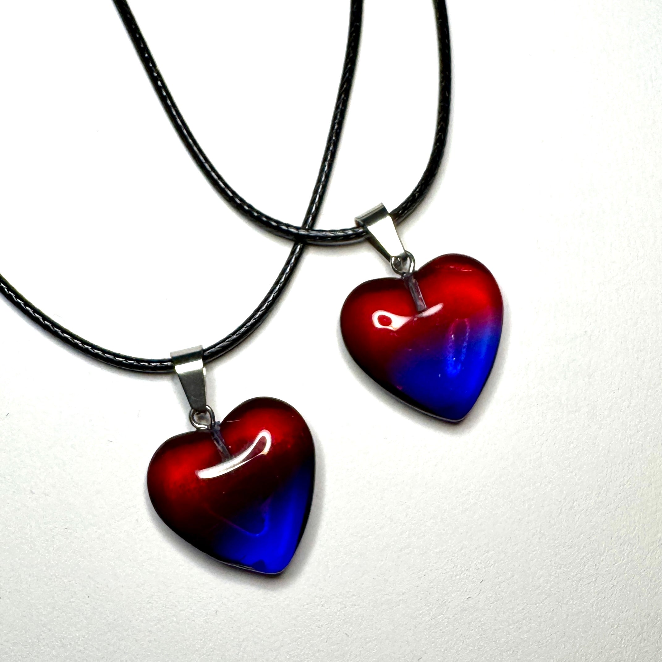 Collana con cuoricino colorato (scegli il tuo colore)