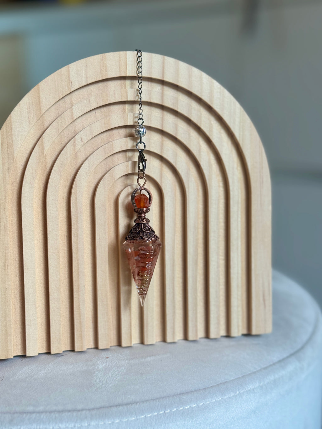 Pendolo in Pietra Naturale – Cristalli per Reiki, Divinazione e Meditazione