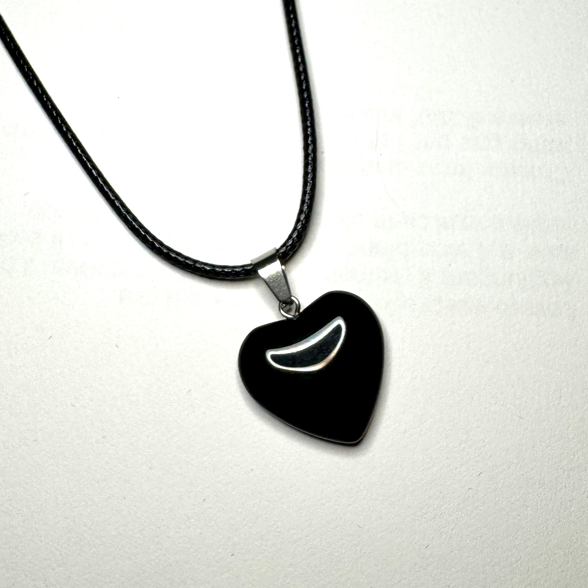 Collana con cuoricino colorato (scegli il tuo colore)