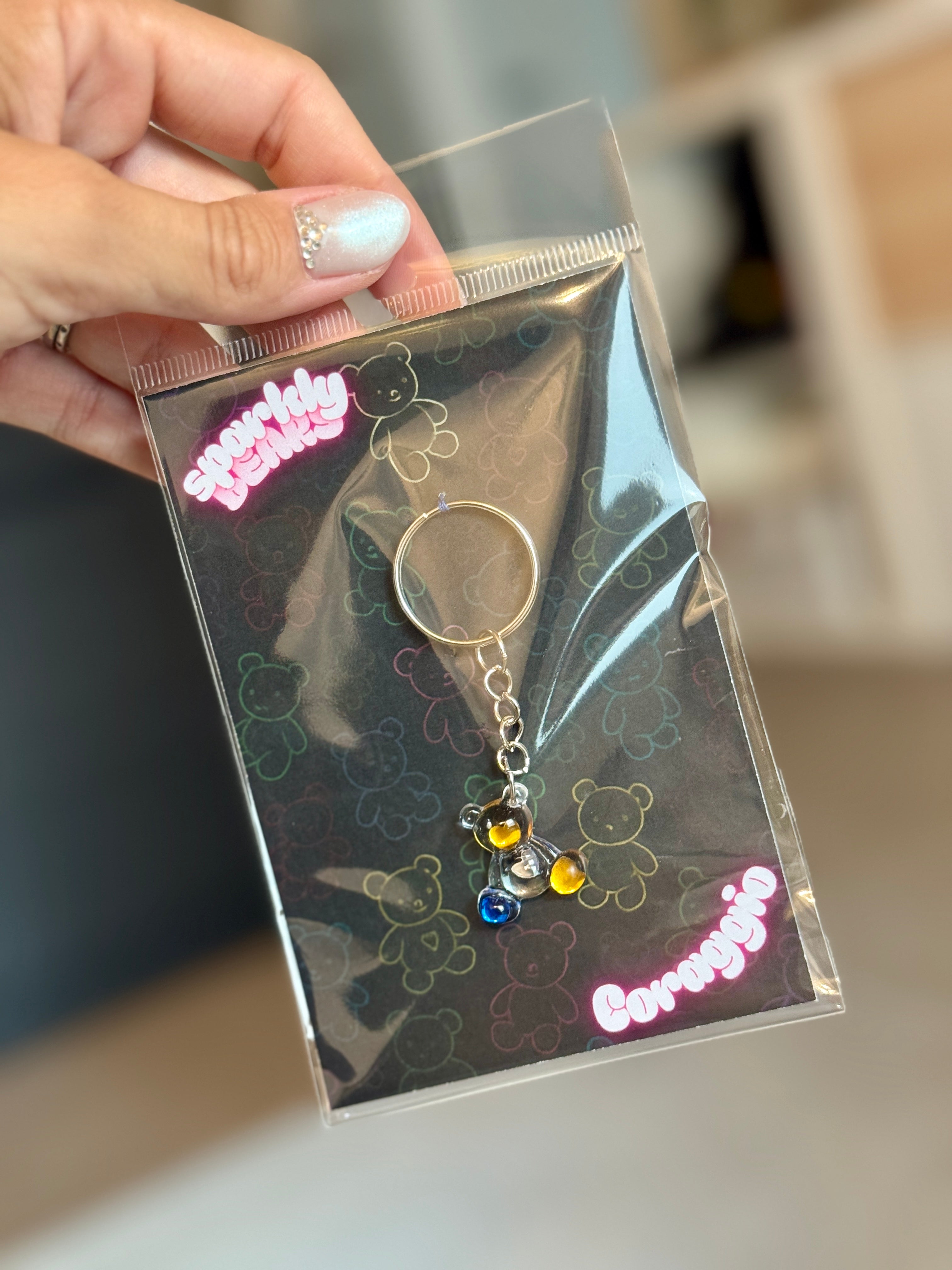 💪 Sparkly Bear – Coraggio