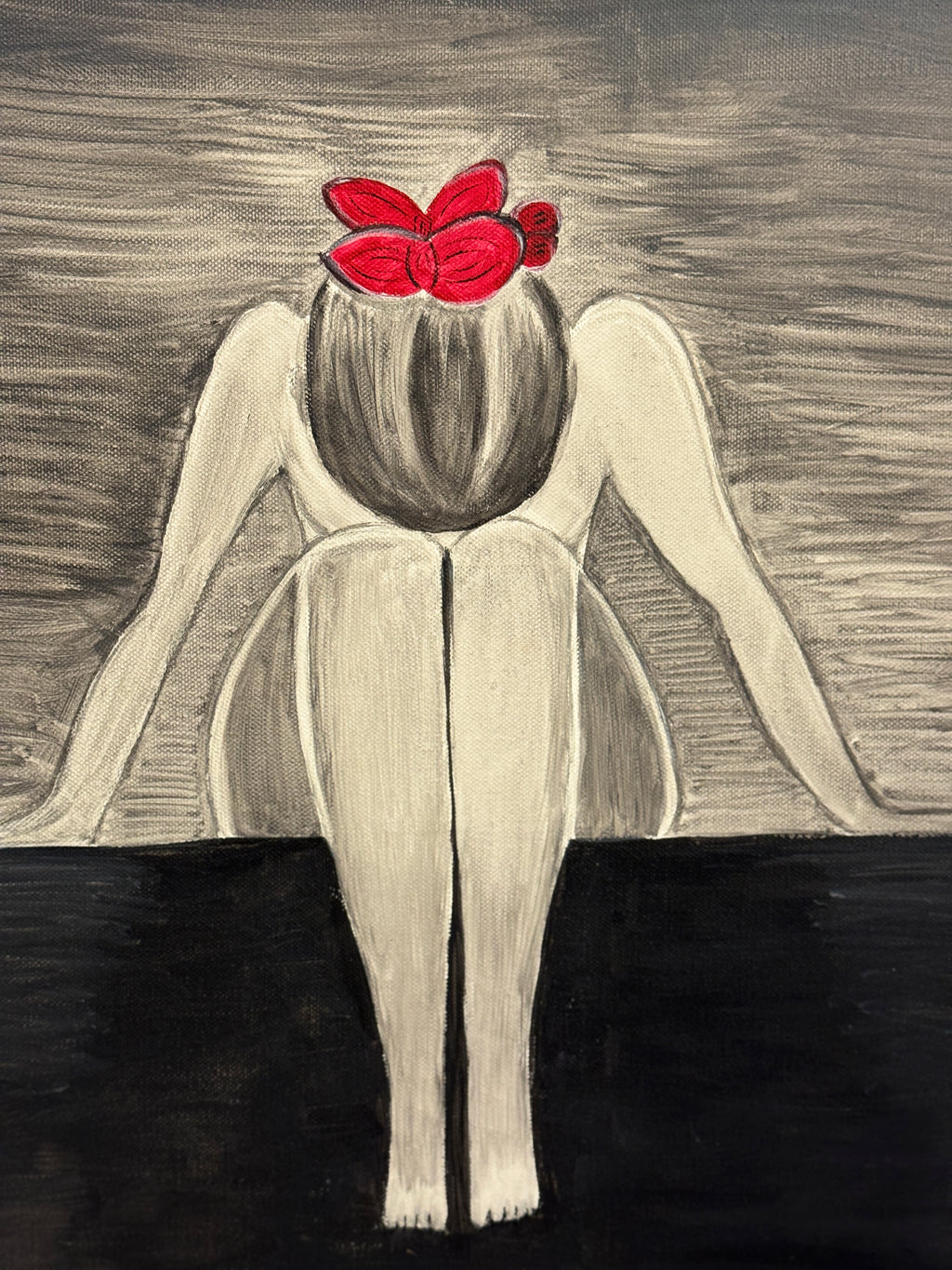 “Rinascita Silenziosa” – Quadro Acrilico su Tela