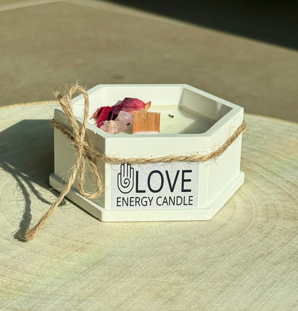LOVE ENERGY CANDLE – Candela Energetica dell’Amore