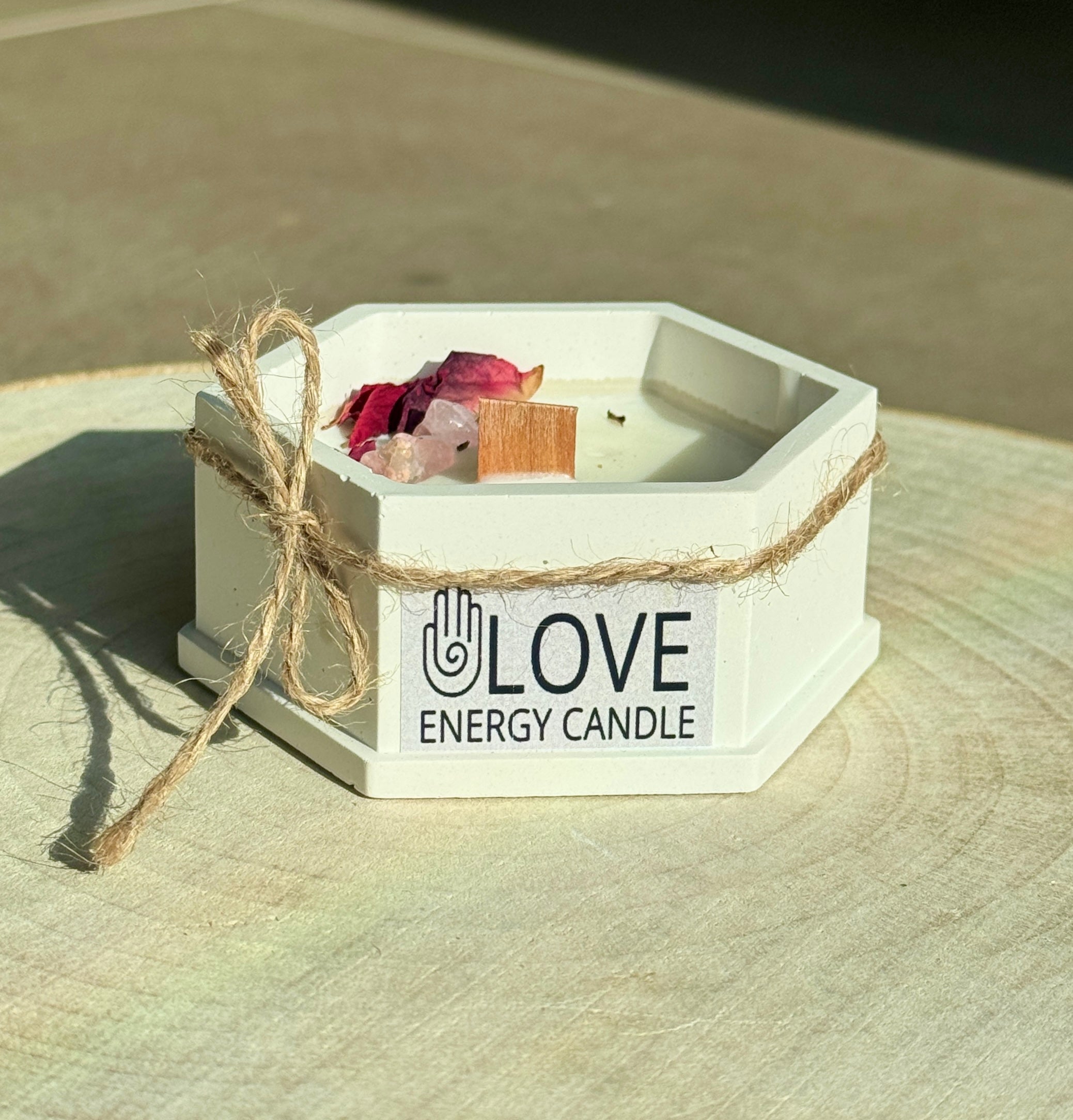 LOVE ENERGY CANDLE – Candela Energetica dell’Amore