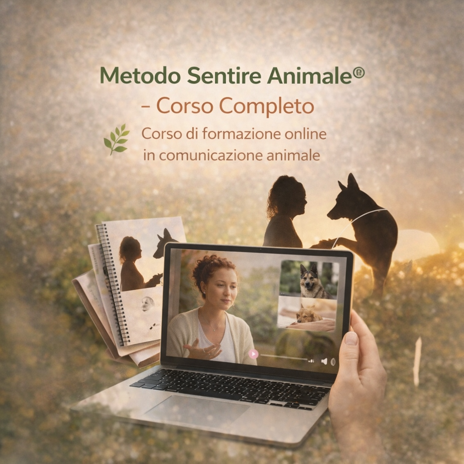 🎓 FORMAZIONE 🎓 Metodo Sentire Animale®- Corso di formazione ufficiale EnergiAnimale - 
Comunica davvero con il tuo animale, oltre le parole