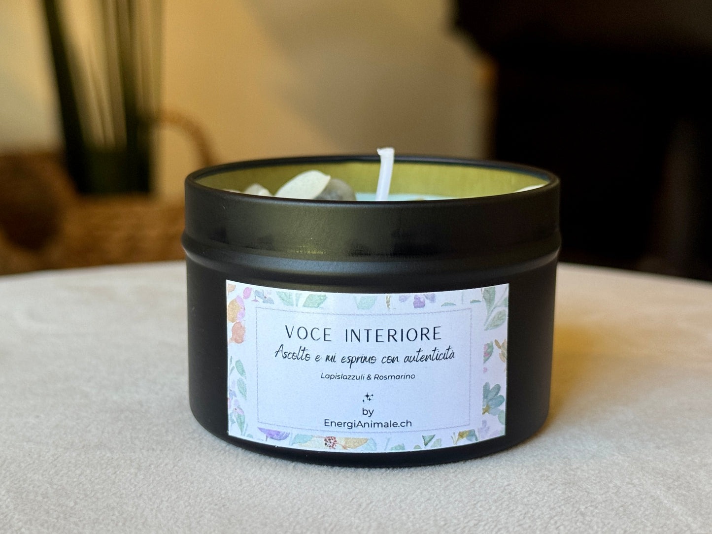Candele Energetiche con Cristalli & Profumi Naturali