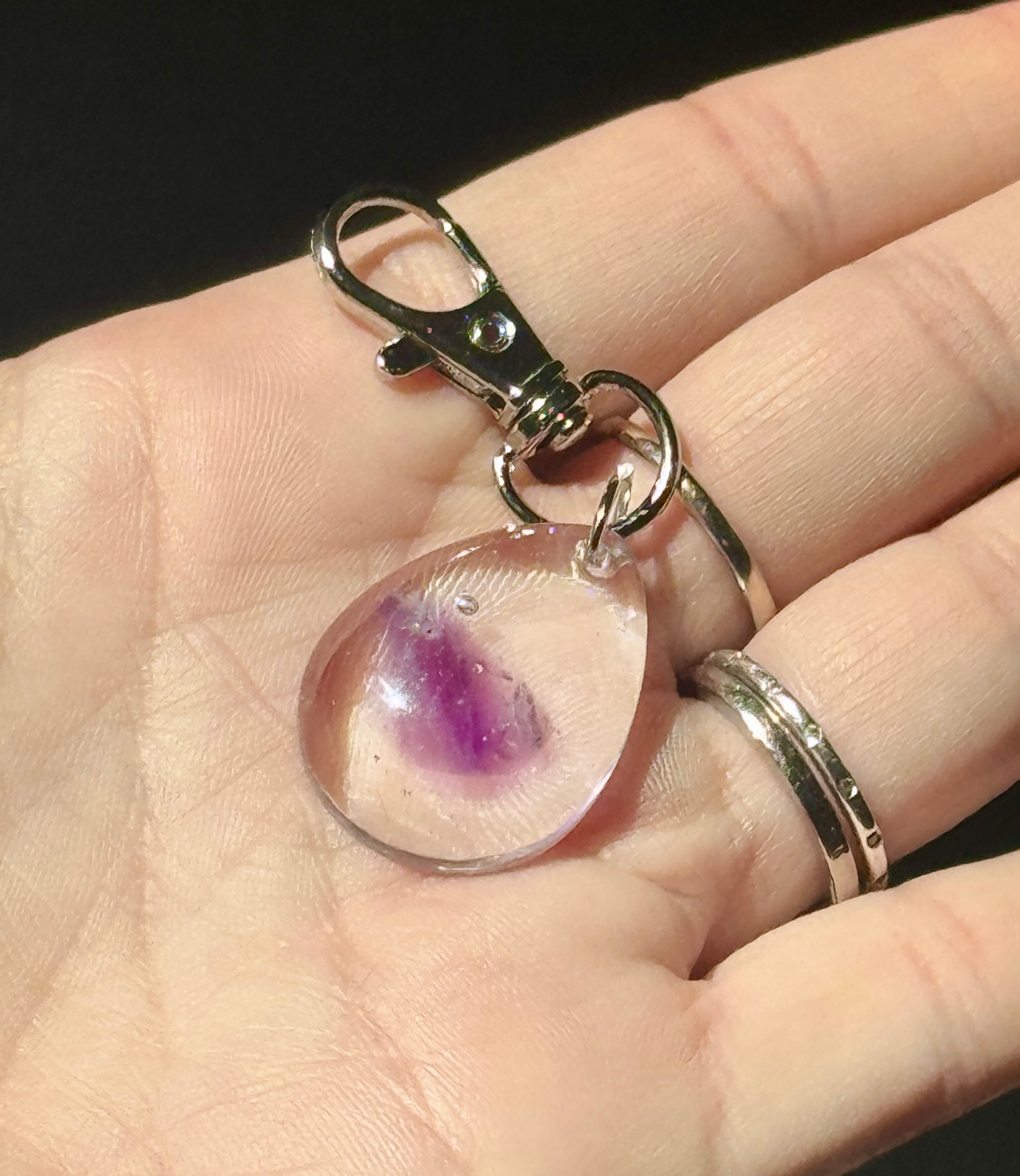 Charm Energetico per Collare – Avventurina, malachite, diaspro, ametista, labradorite