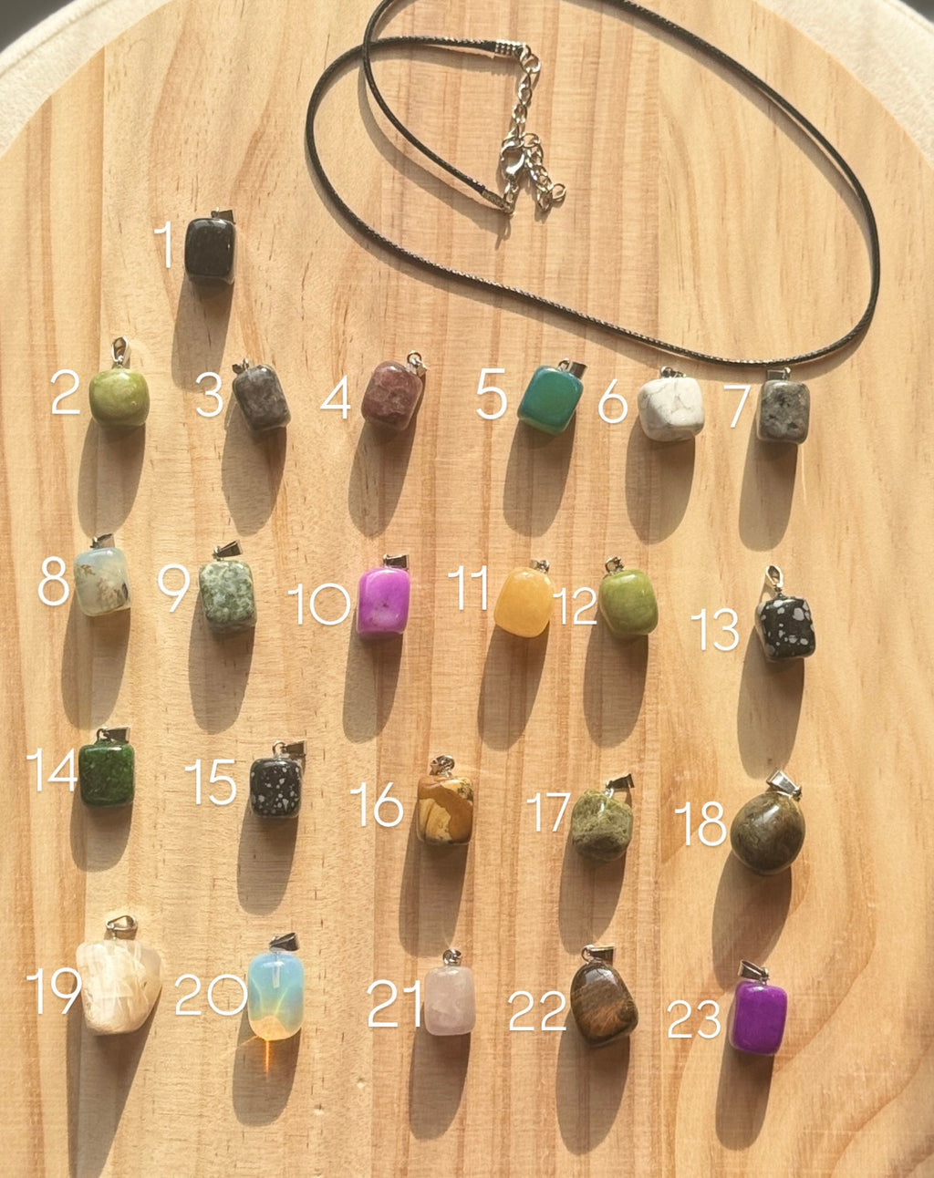 Ciondoli con Pietre Naturali