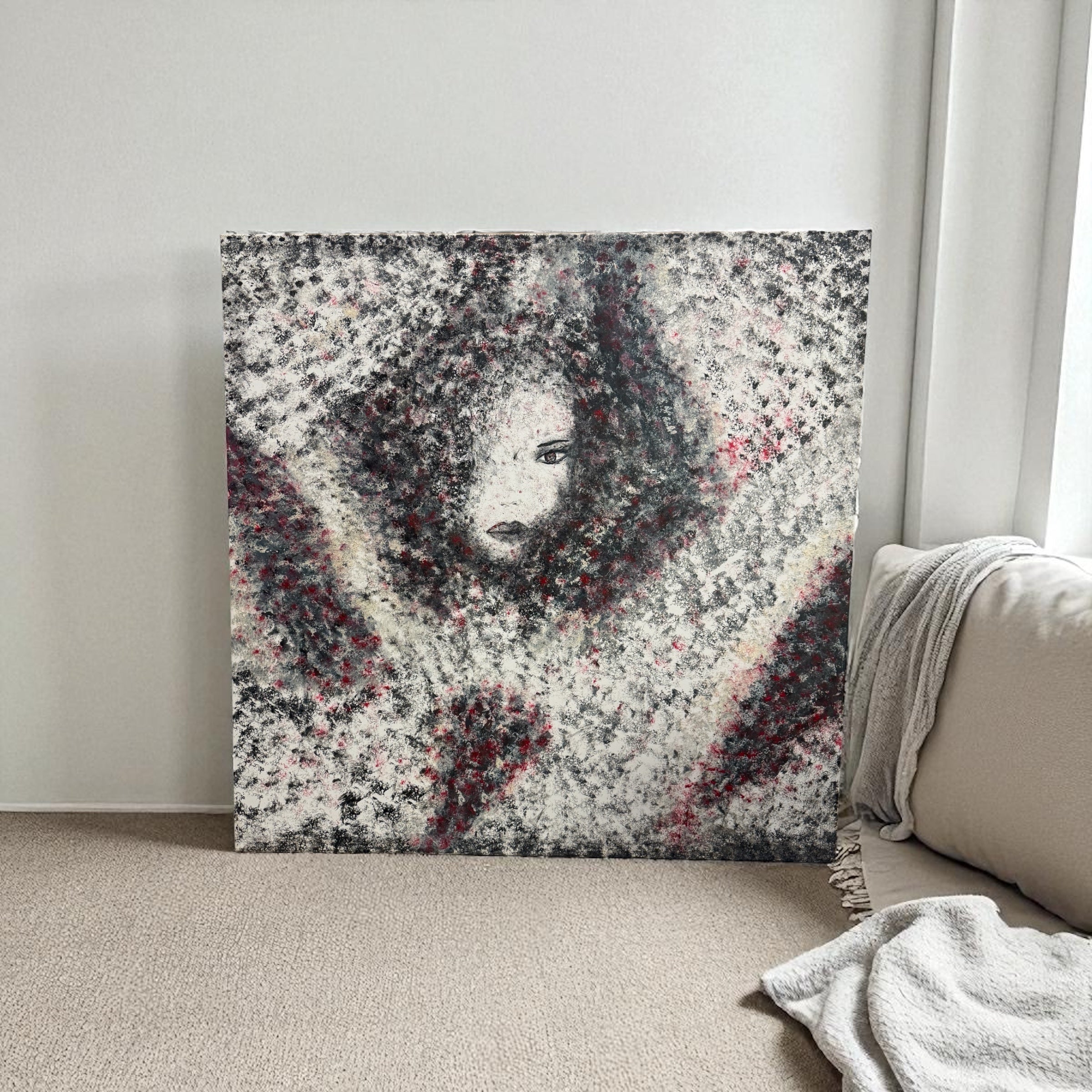 “Anime Nascoste” – Quadro Astratto Acrilico su Tela