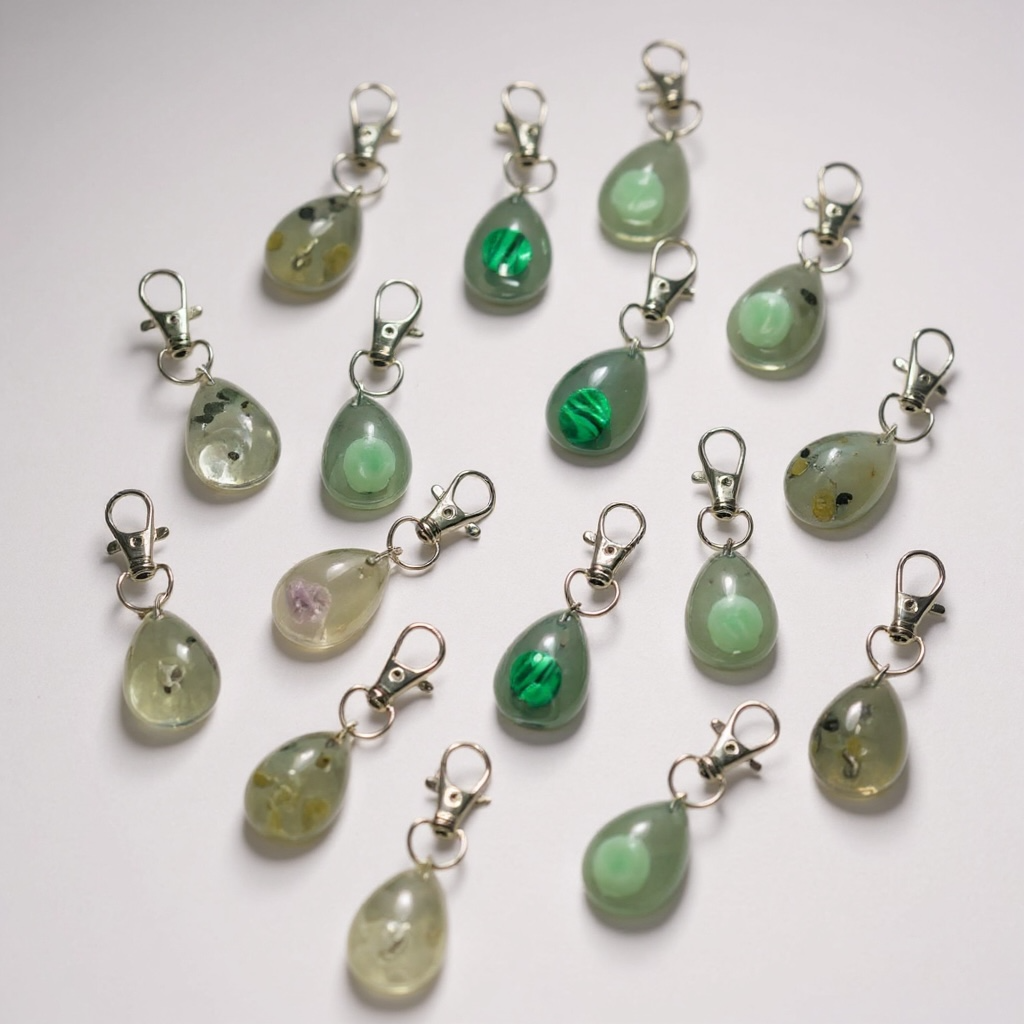 Charm Energetico per Collare – Avventurina, malachite, diaspro, ametista, labradorite