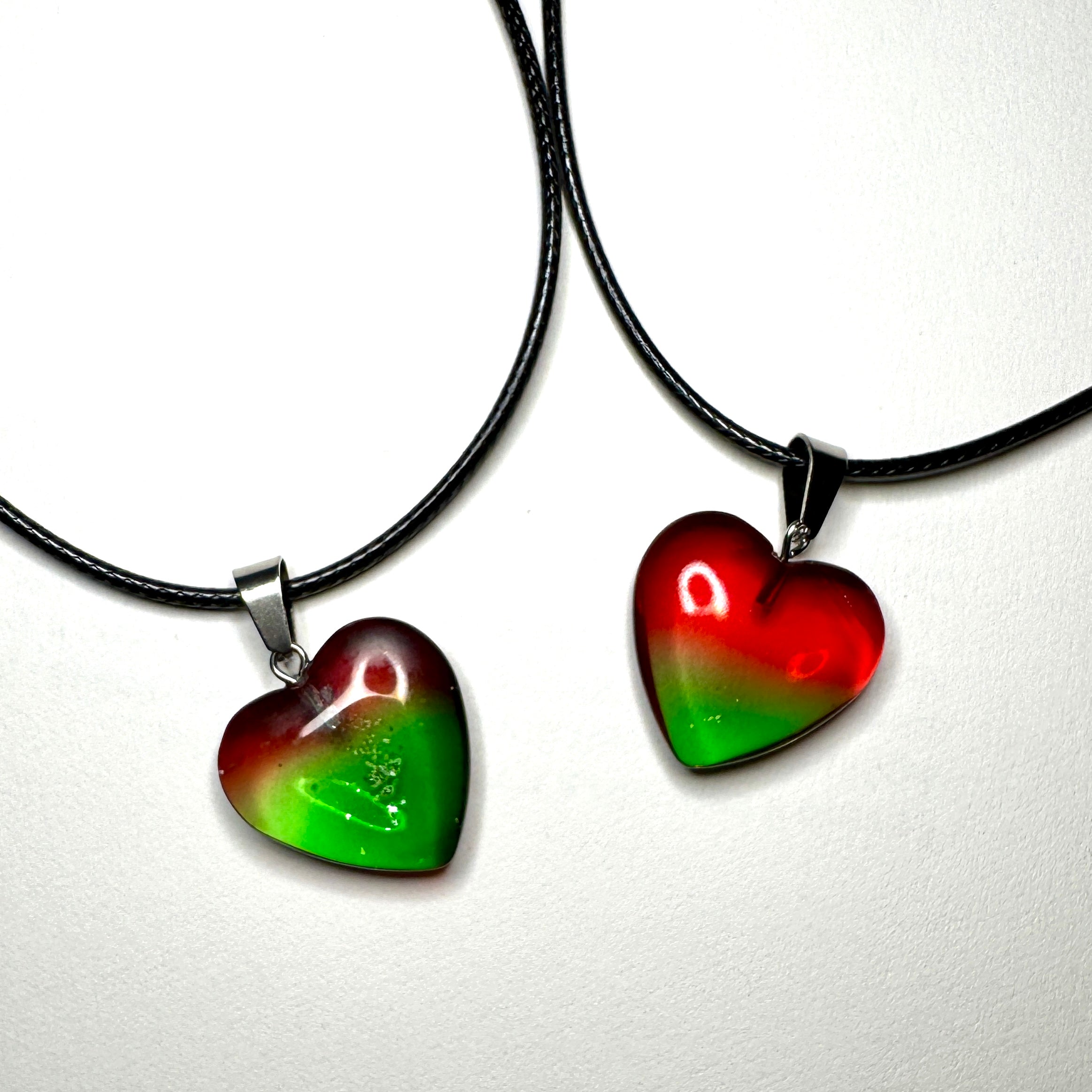 Collana con cuoricino colorato (scegli il tuo colore)