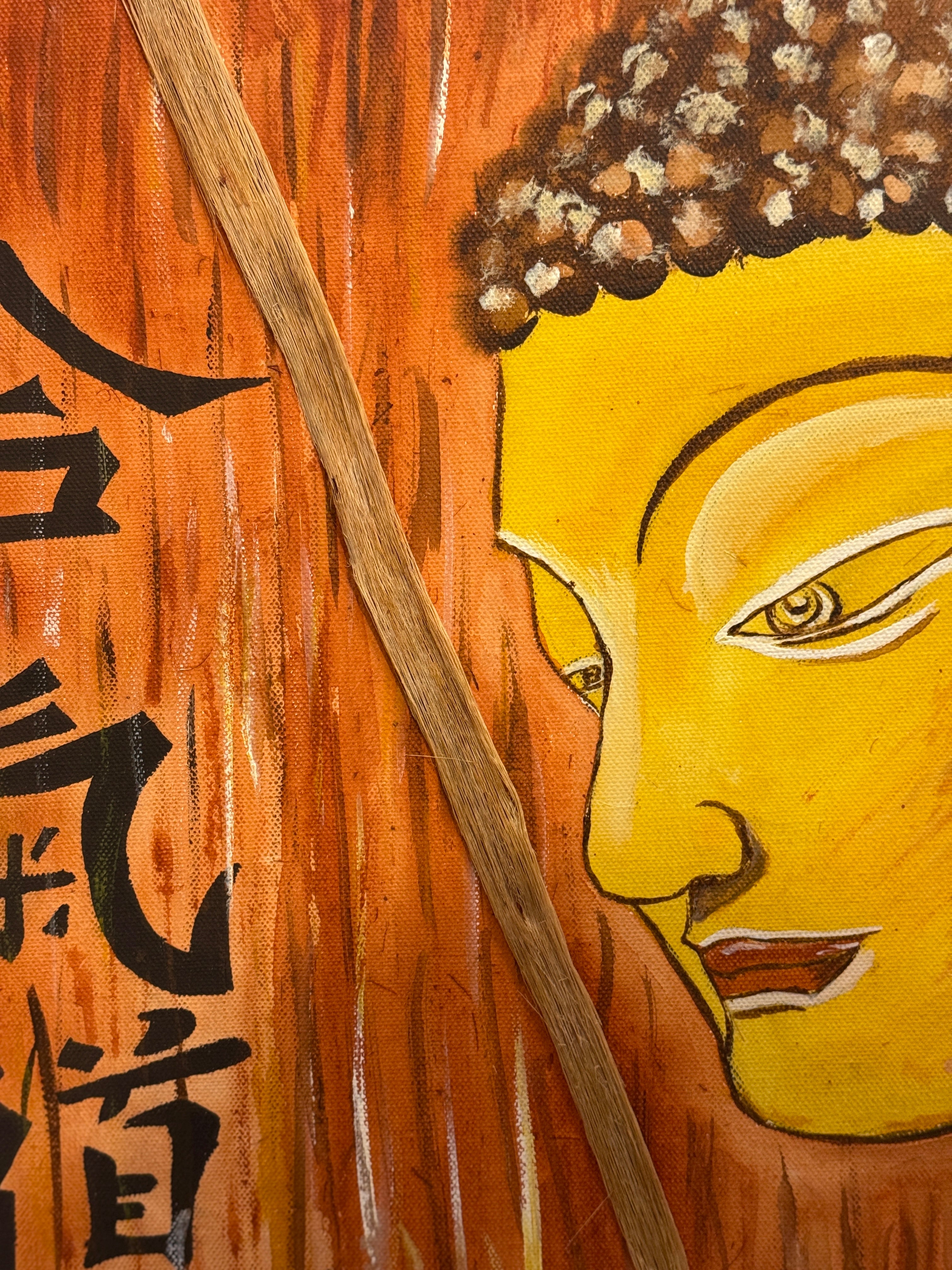 “Saggezza del Buddha” – Quadro Acrilico su Tela