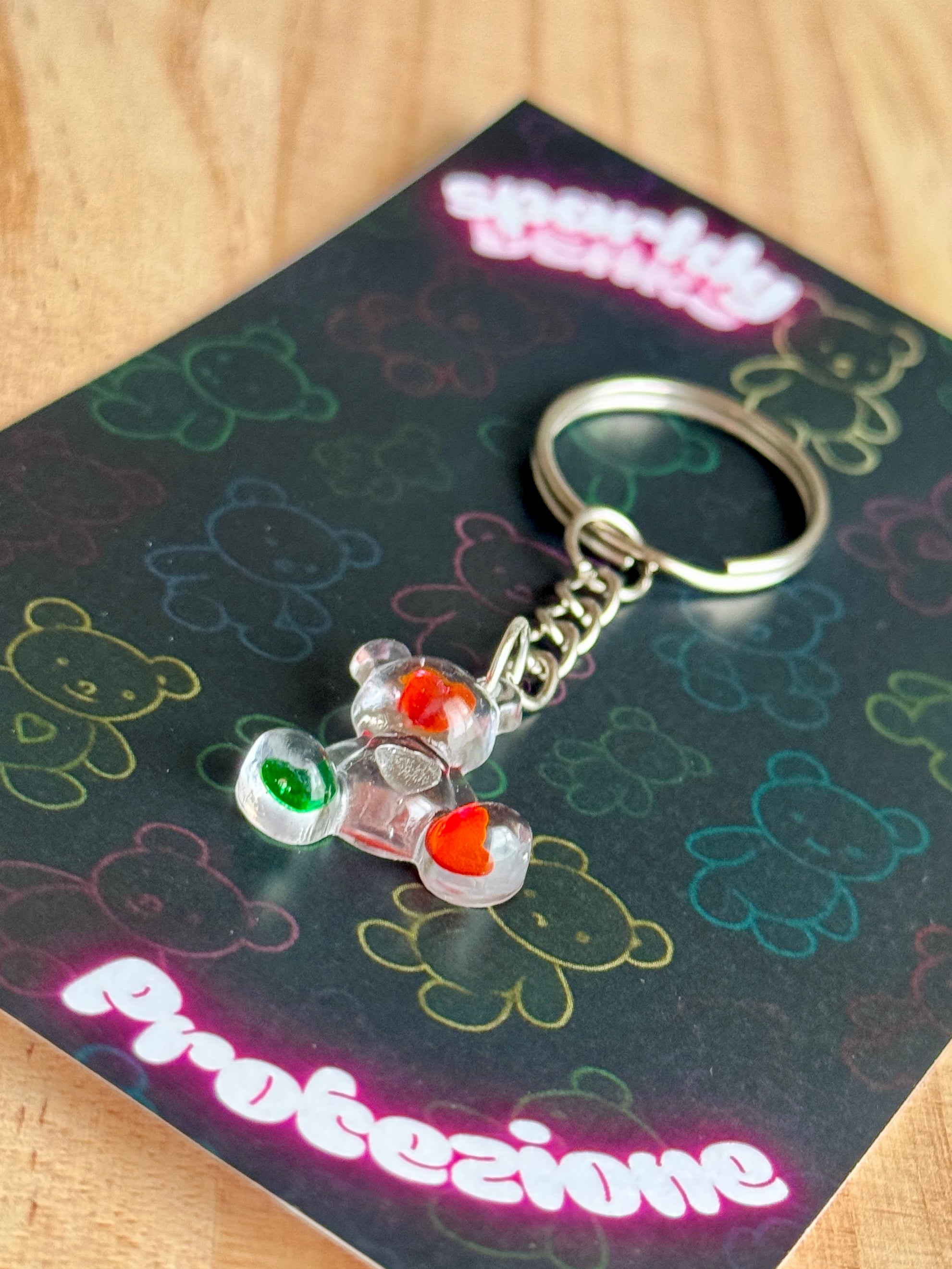 🖤 Sparkly Bear – Protezione