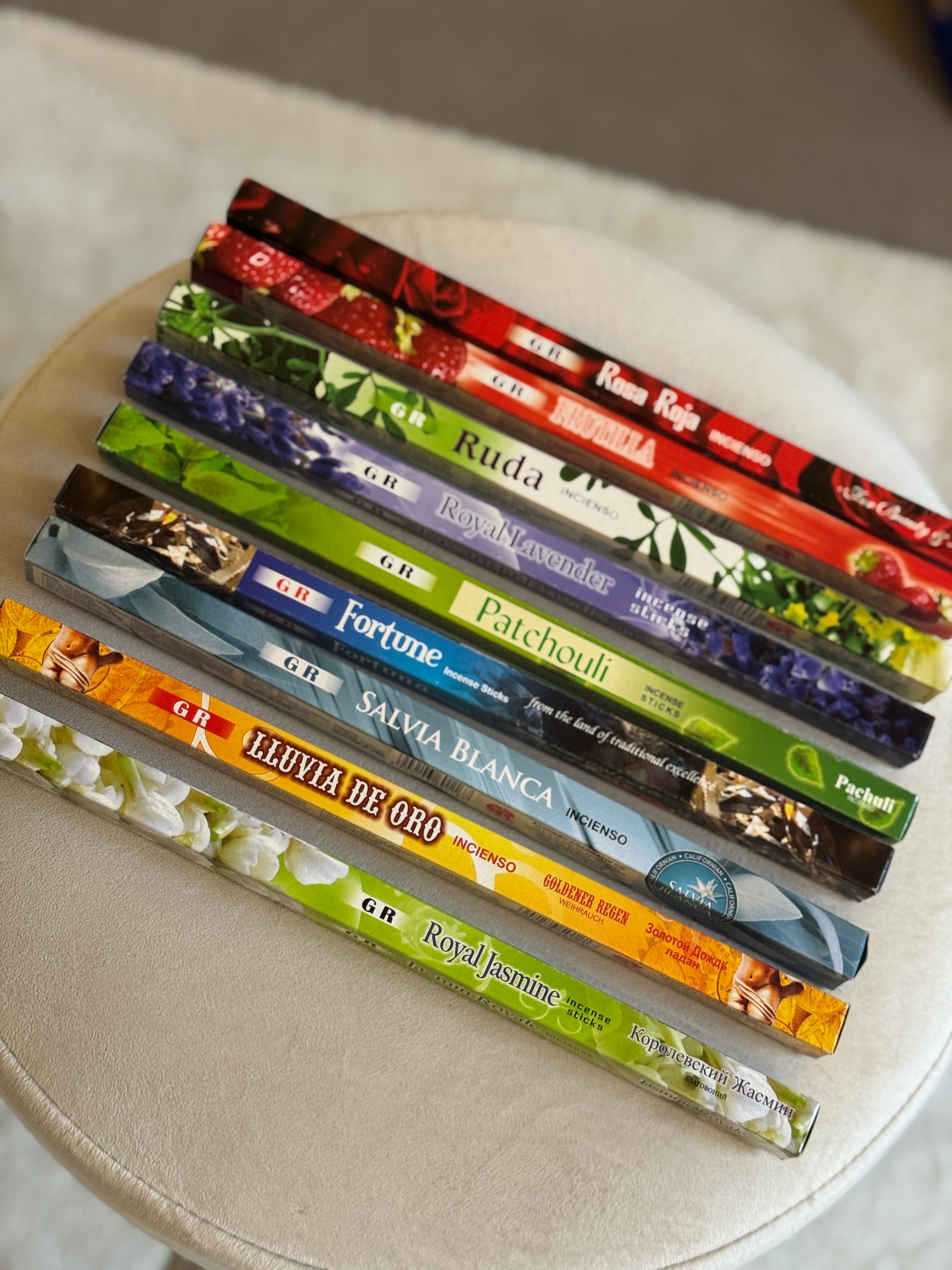 Bastoncini di Incenso – Profumazioni assortite