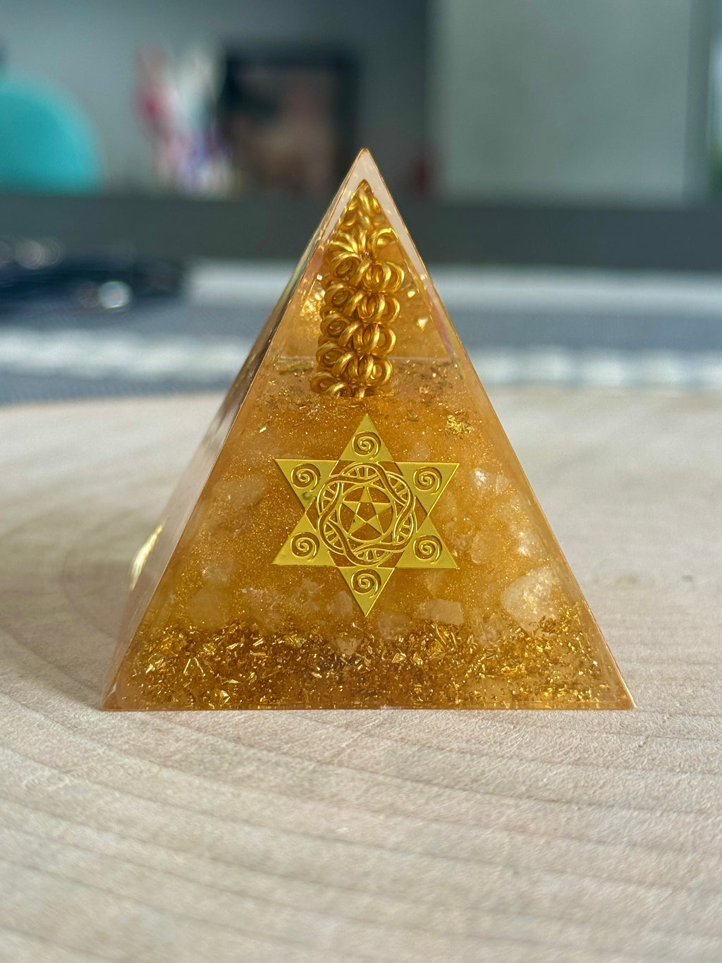 Piramide dell’Abbondanza - Chakra del plesso solare - Citrino