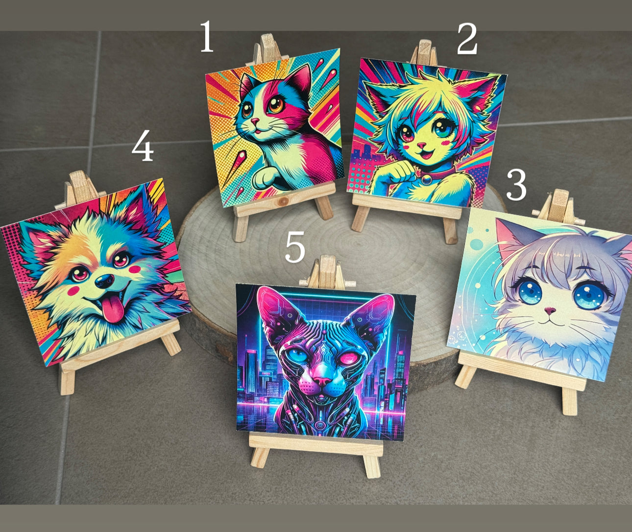Quadri Cyber & Anime – Scegli il tuo Stile!