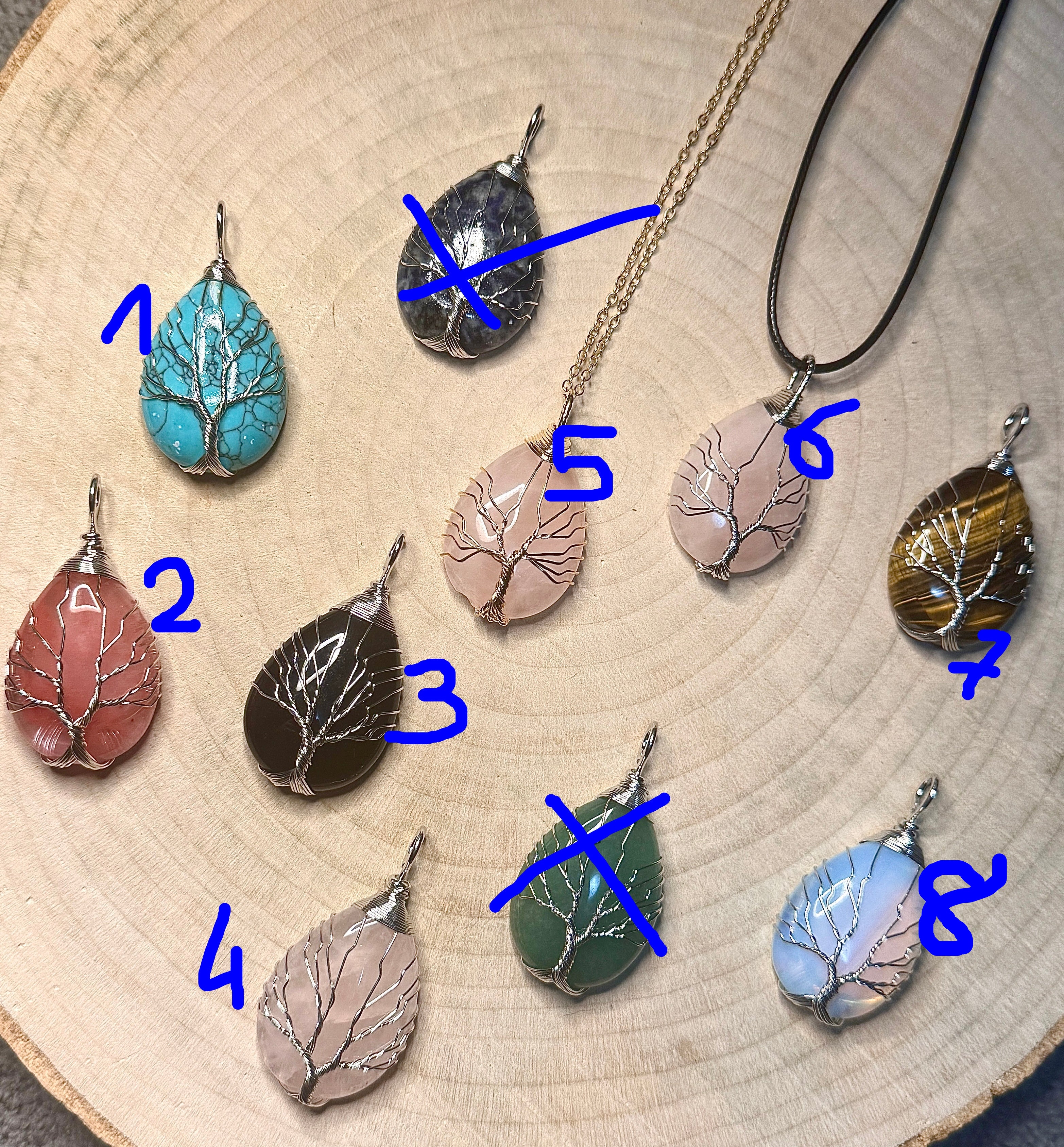 Collana “Albero della Vita” – Con Cristalli