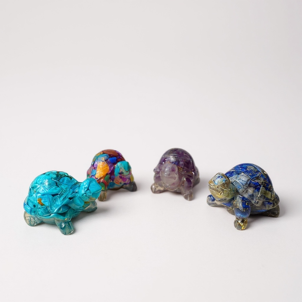 Tartarughe con Cristalli