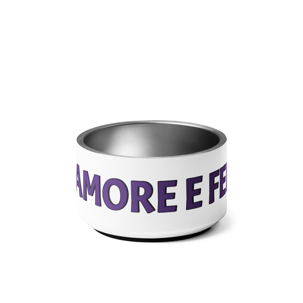 Ciotola per animali - Cibo, Amore e Felicità