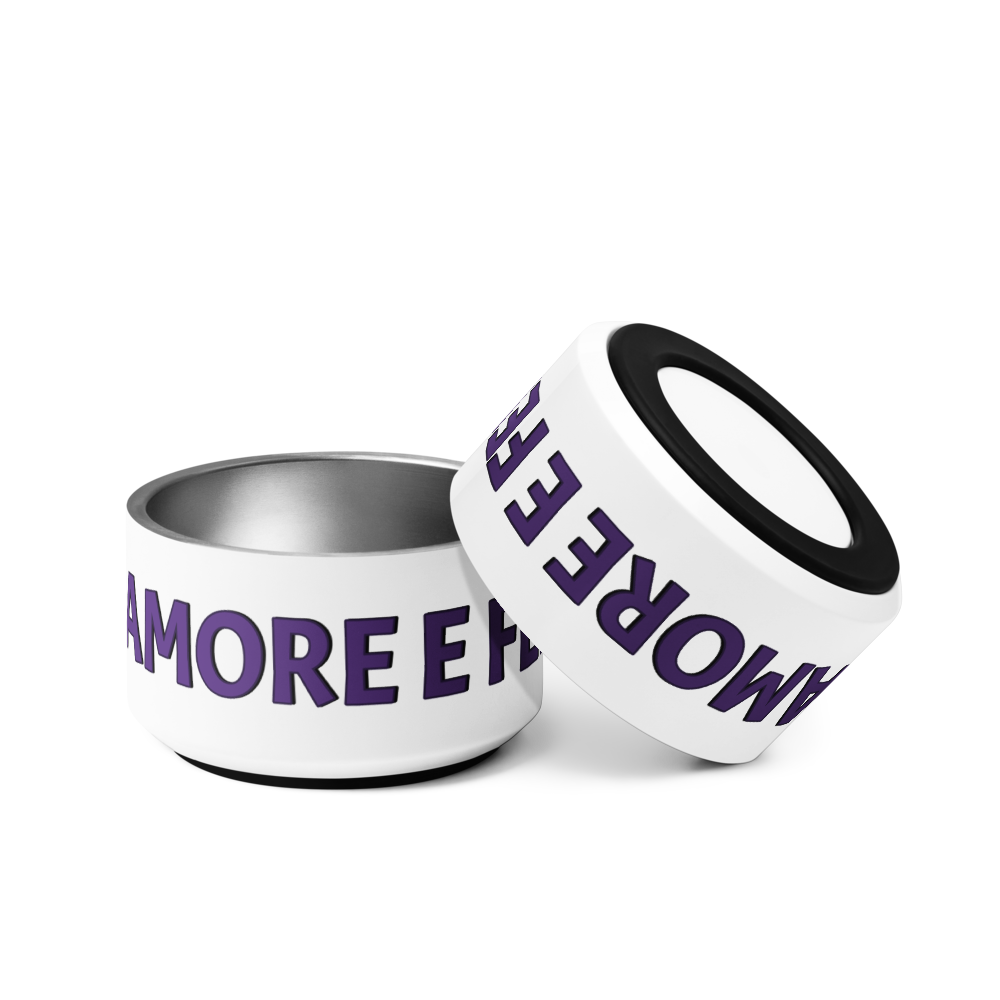 Ciotola per animali - Cibo, Amore e Felicità