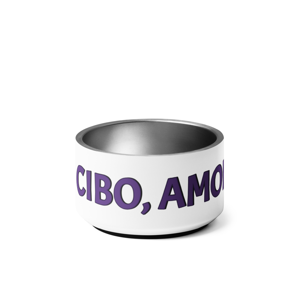 Ciotola per animali - Cibo, Amore e Felicità