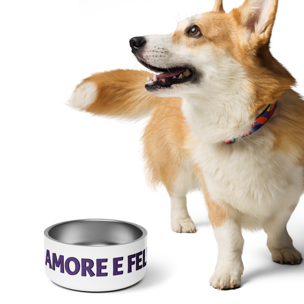 Ciotola per animali - Cibo, Amore e Felicità
