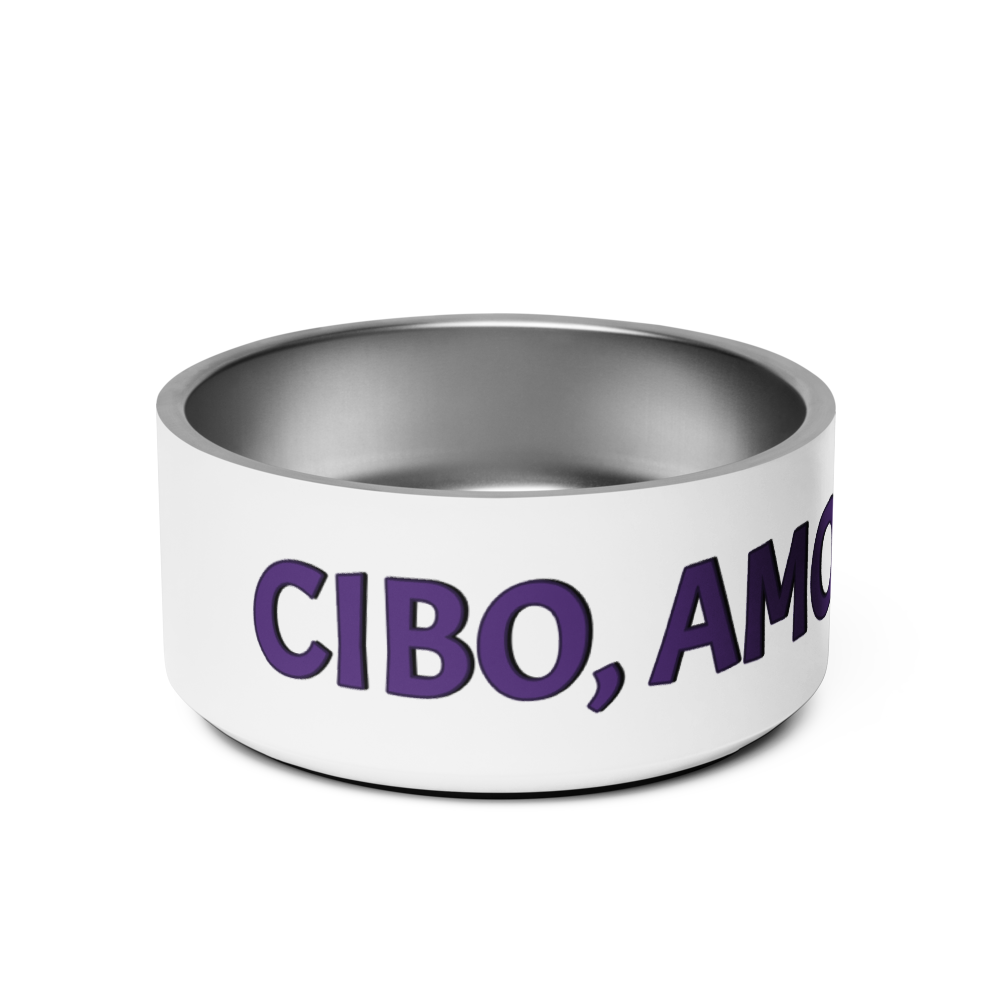 Ciotola per animali - Cibo, Amore e Felicità