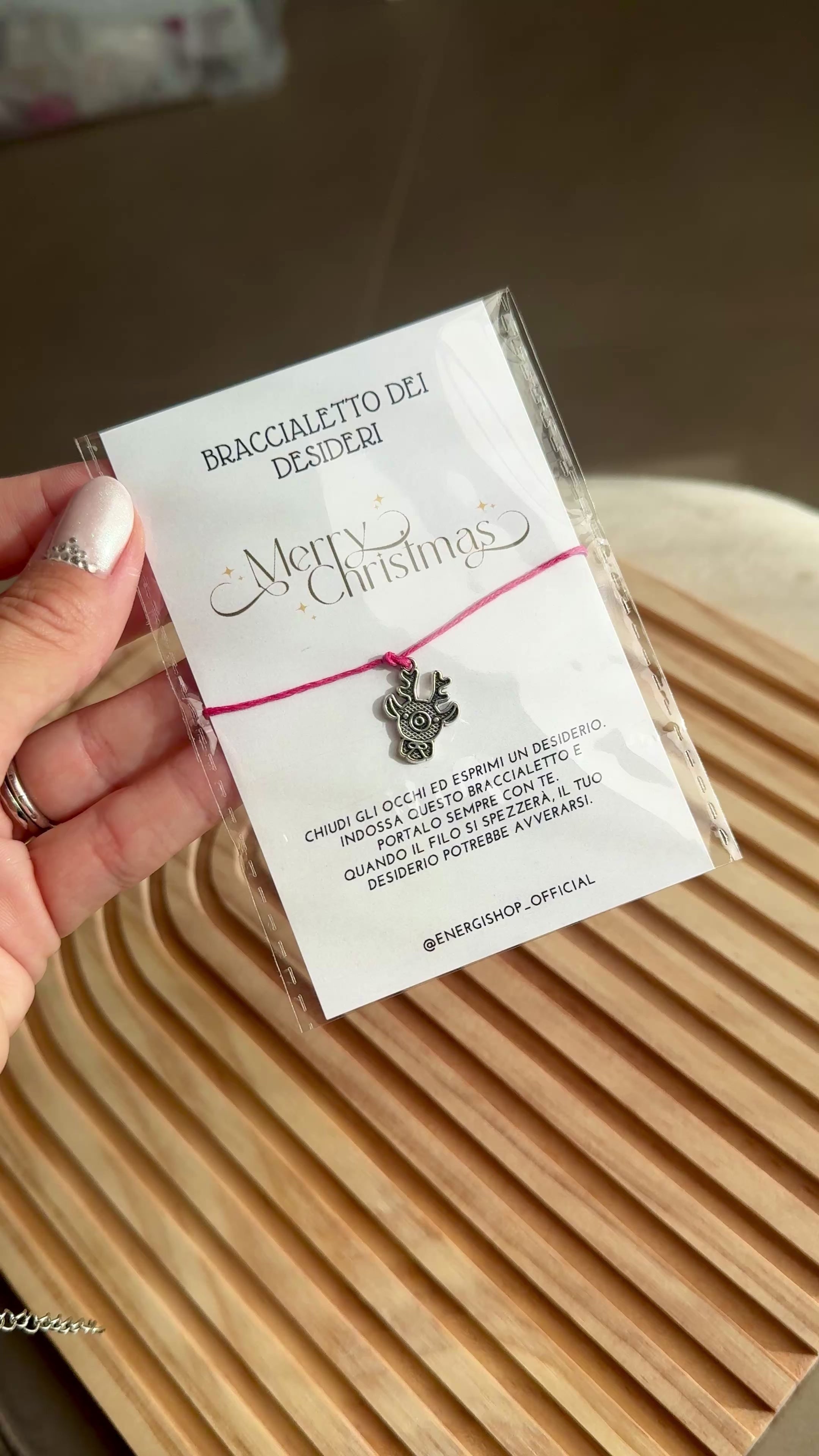 Braccialetto dei Desideri – Edizione Natalizia