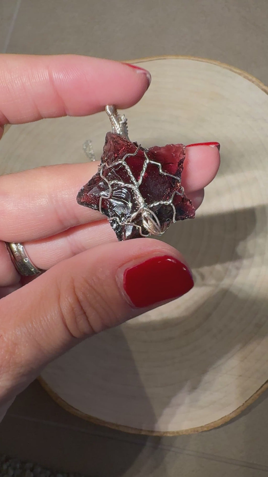 Collana in Ametista - Chakra della Corona e Terzo occhio