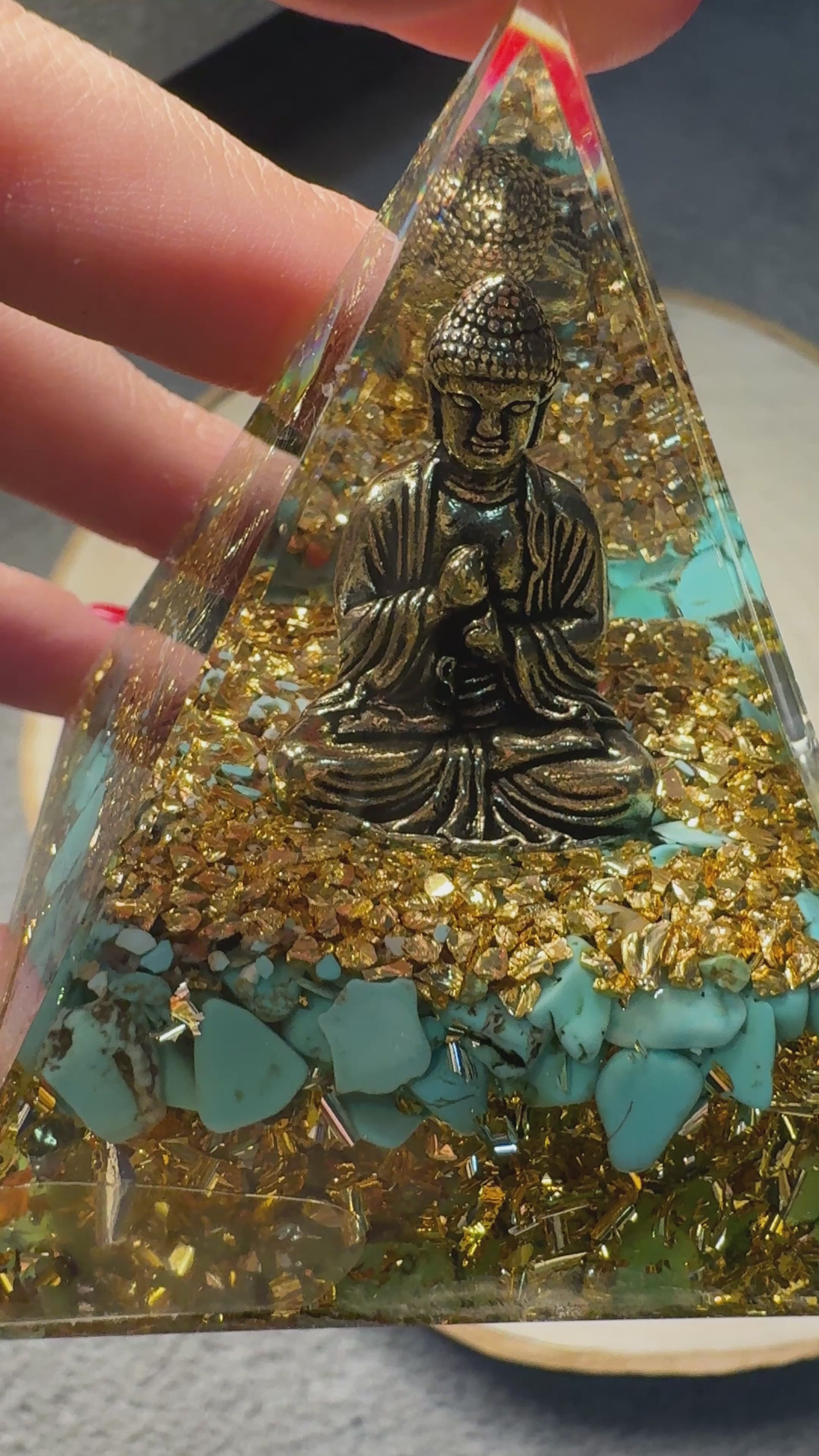 Piramide  – Chakra della Gola - Turchese