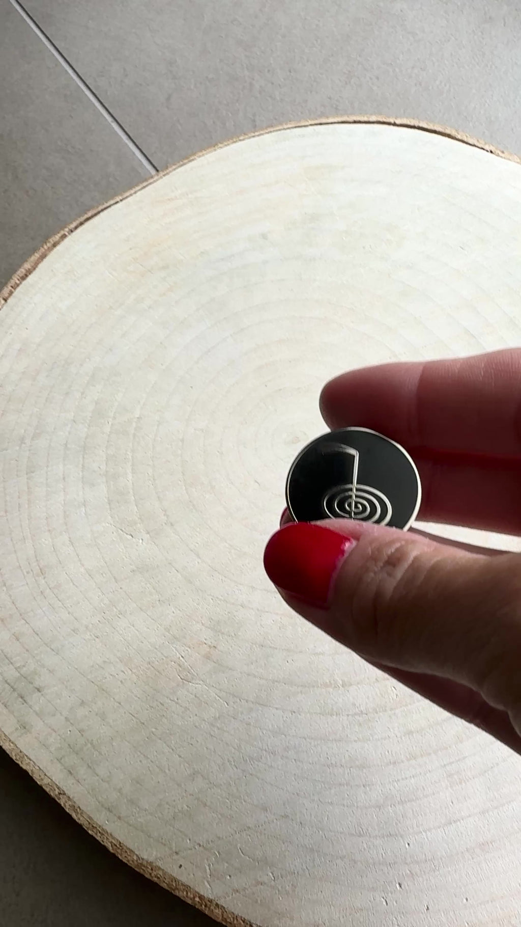 Spilla Reiki – Simbolo Cho Ku Rei