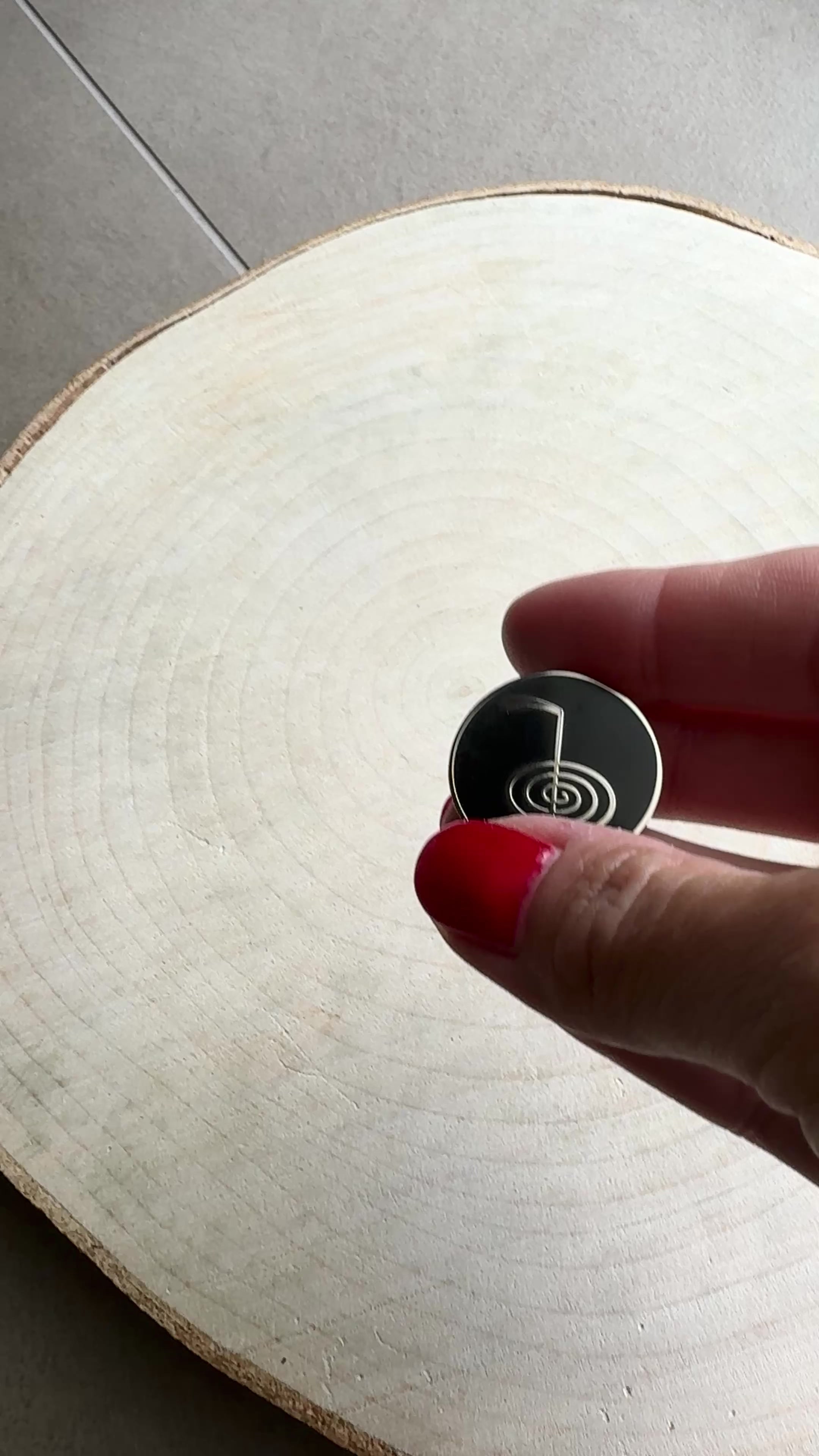 Spilla Reiki – Simbolo Cho Ku Rei