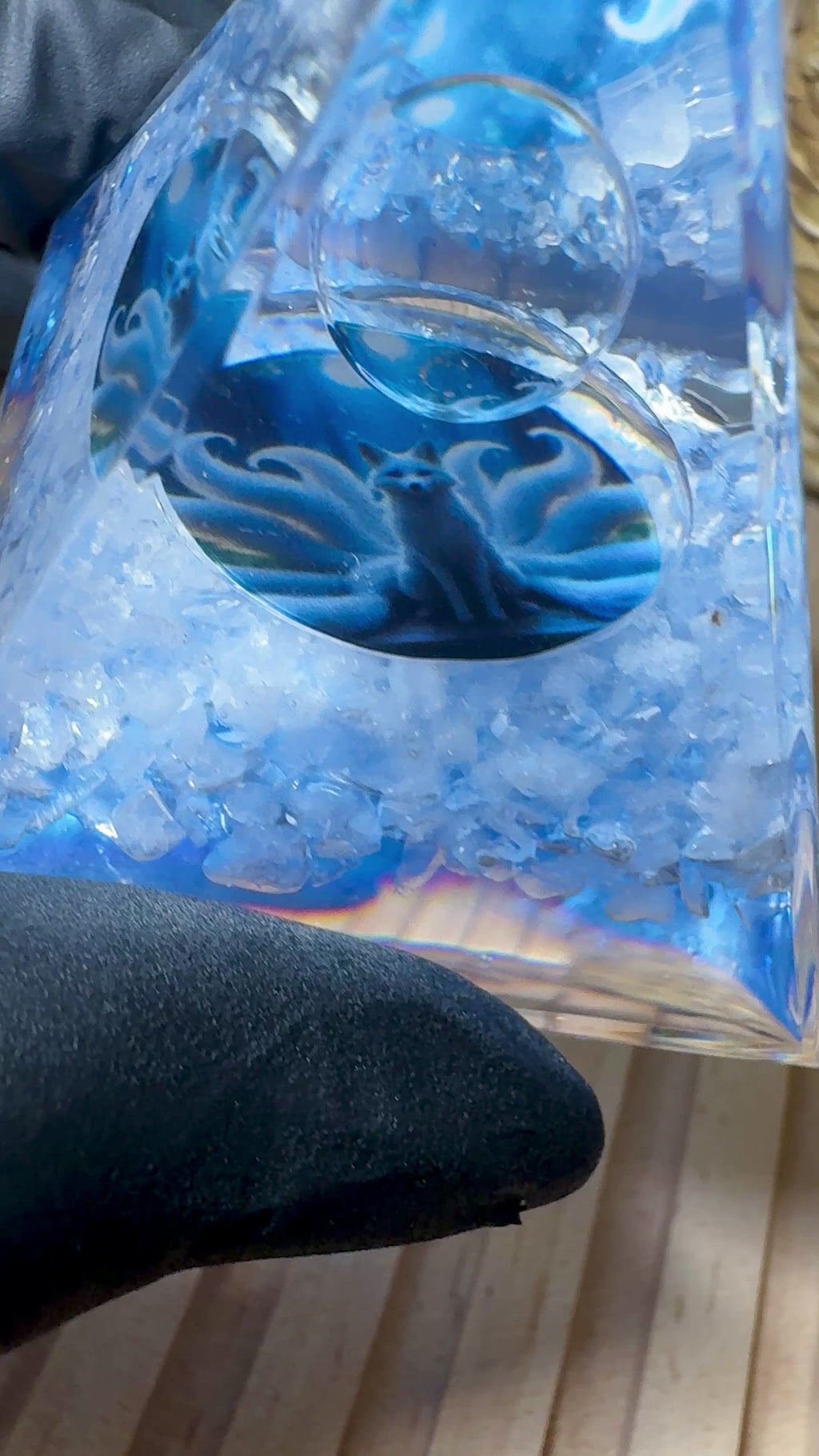 Piramide della Volpe a Nove Code di Linghu – Chakra della Gola (Vishuddha)