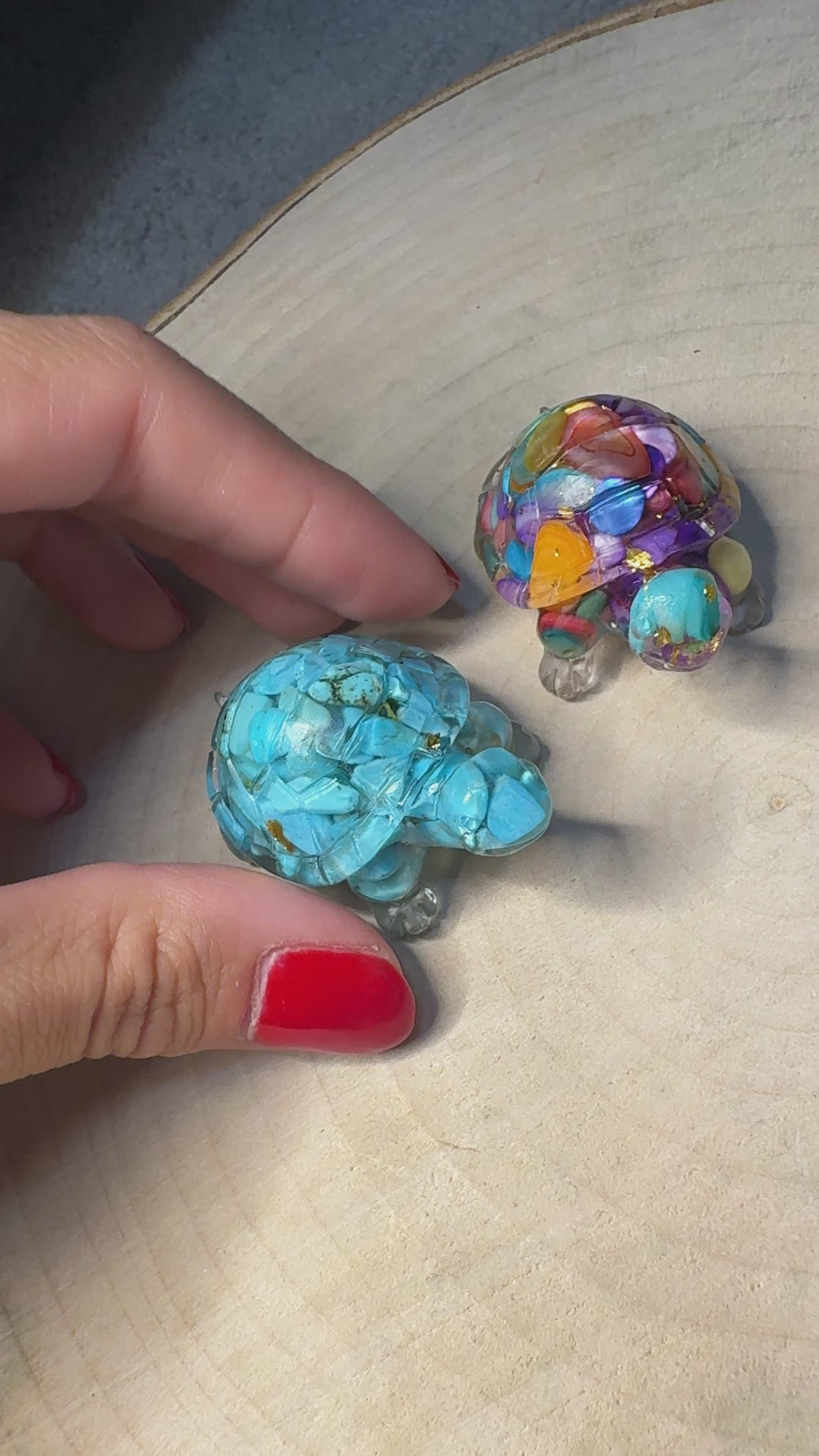 Tartarughe con Cristalli